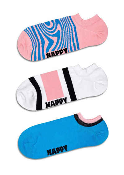 Happy Socks Шкарпетки для кросівок (Set, 3-Paar) mit verspielten Mustern