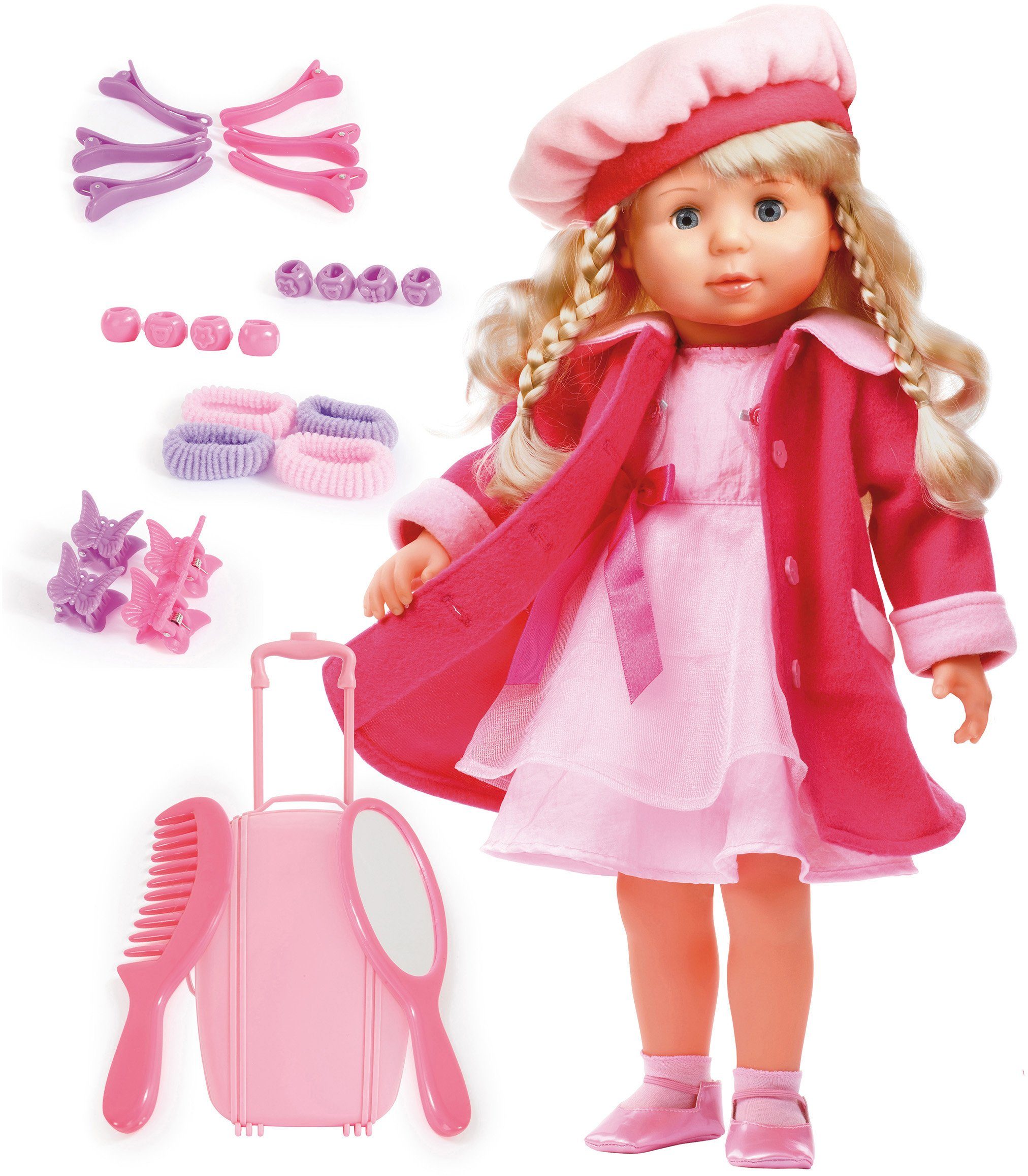 Bayer Babypuppe Charlene (Set, 5-tlg), spricht und singt günstig online kaufen