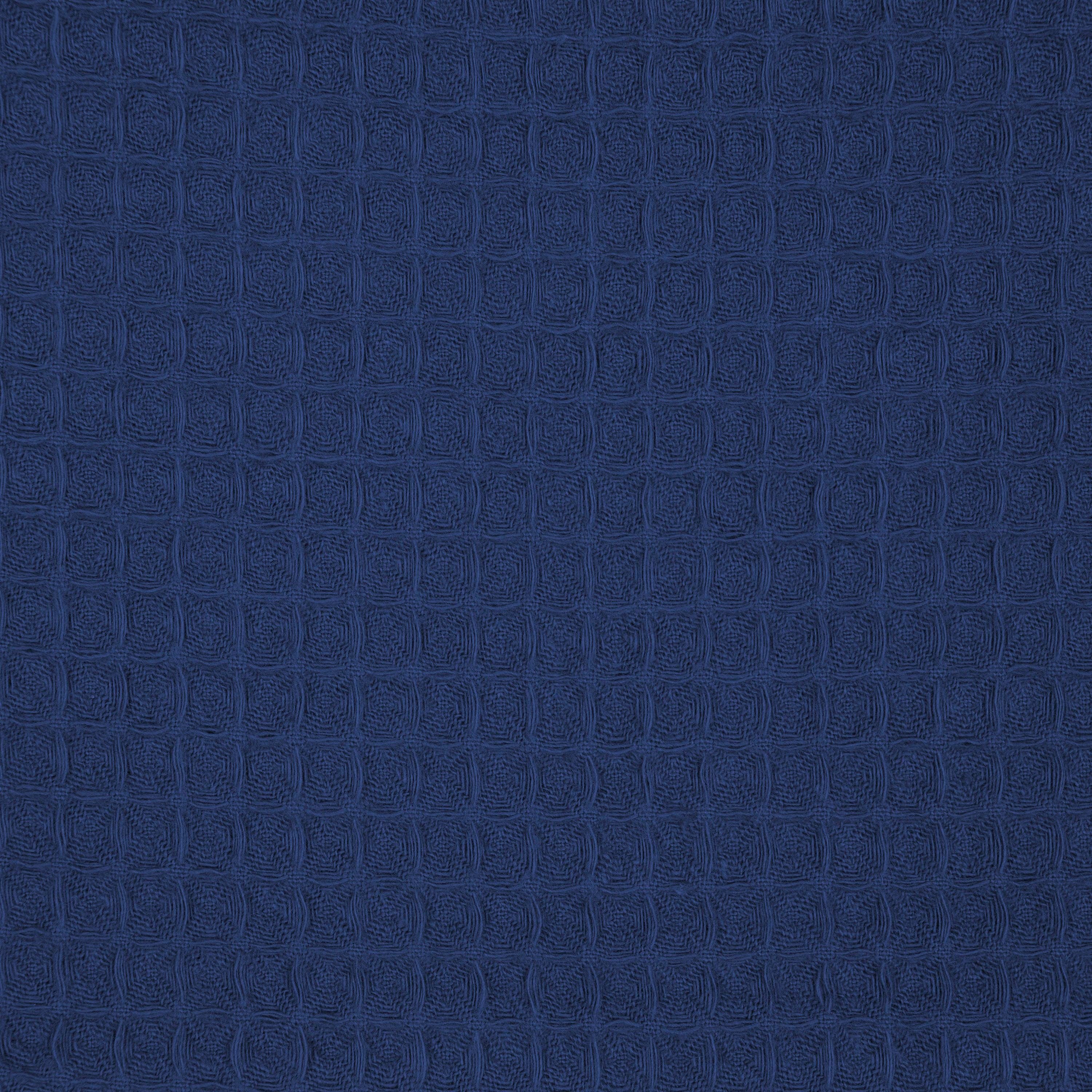 Langform, Gürtel, Baumwollbiese marineblau bugatti Piqué, Waffelpiqué-Struktur, mit Herrenbademantel Tizian, Kapuze,