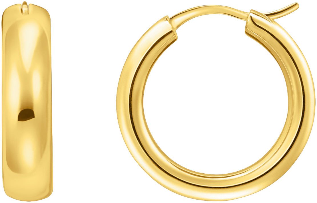 THOMAS SABO Paar Creolen Schmuck Silber 925 Ohrringe Chunky-Design