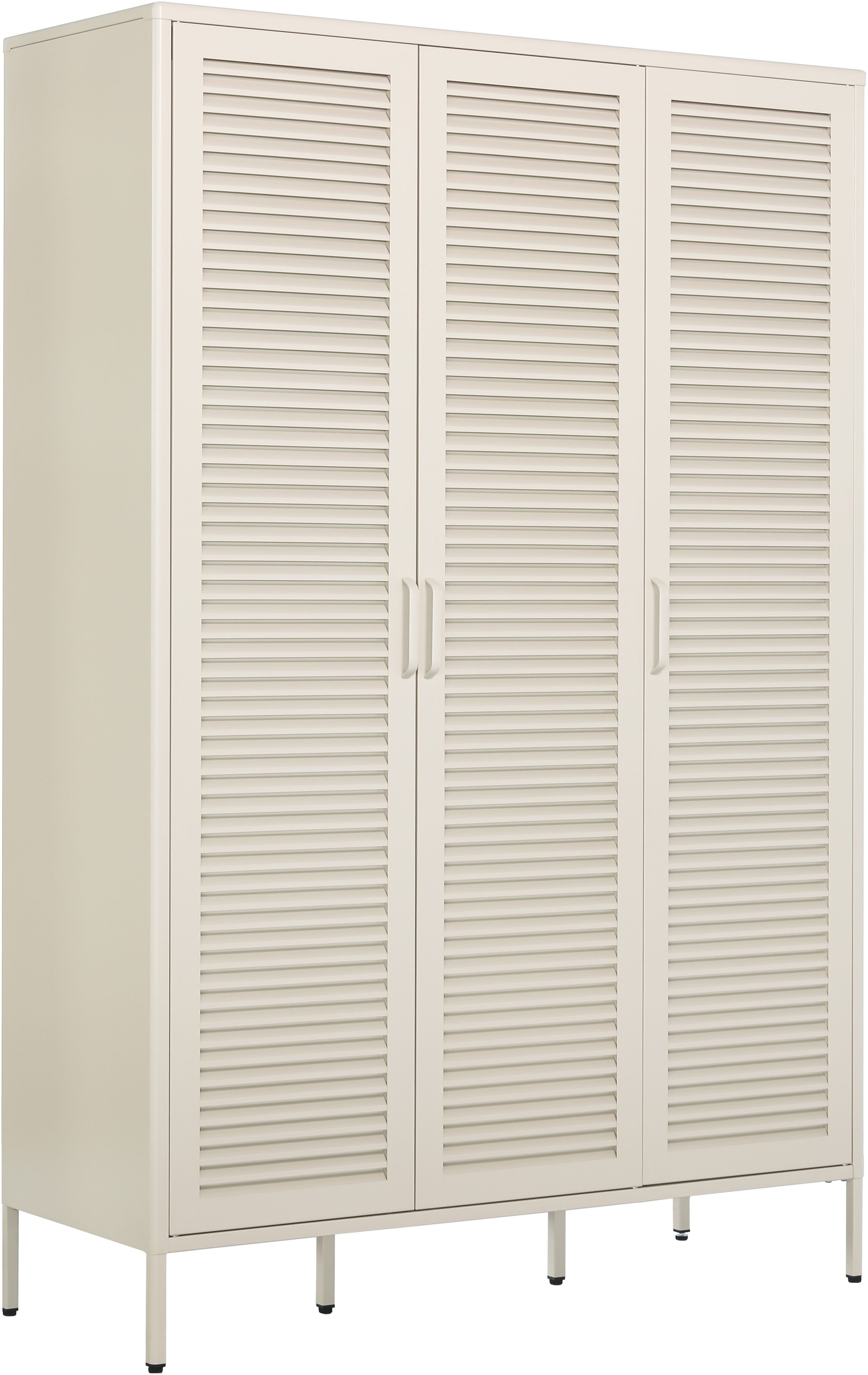 OTTO home Kleiderschrank GERRON Kleiderschrank Metallschrank Spind (mit Lamellen für eine gute Belüftung vom Schrank) Schlafzimmerschrank …