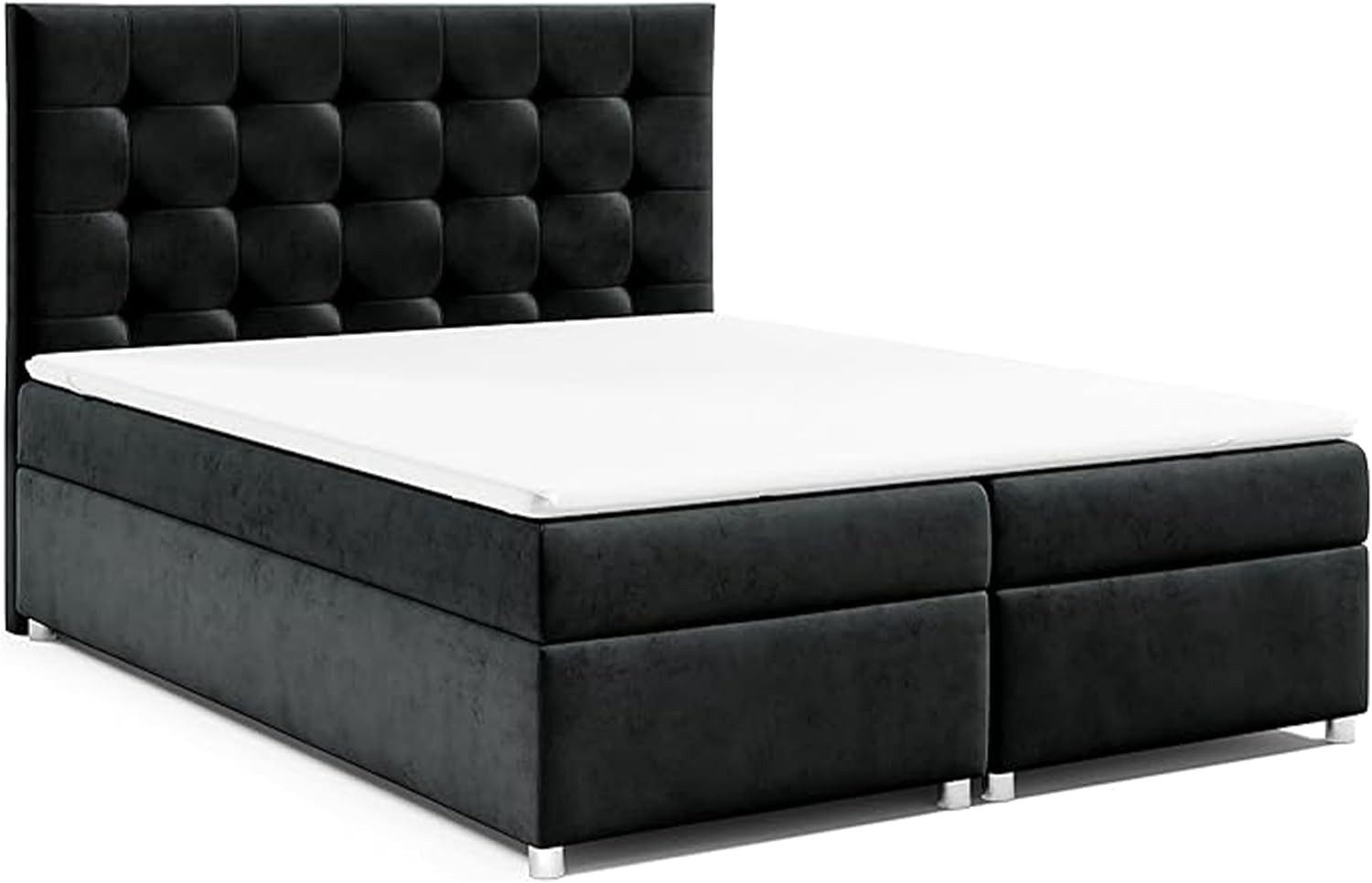 Best for Home Boxspringbett Boxspringbett Trinity K-12 mit Stauraum & 7-Zonen Komfort (140x200 160x200 180x200 200x200 cm), Handwerksqualität, TOP Preis-Leistungs-Verhältnis