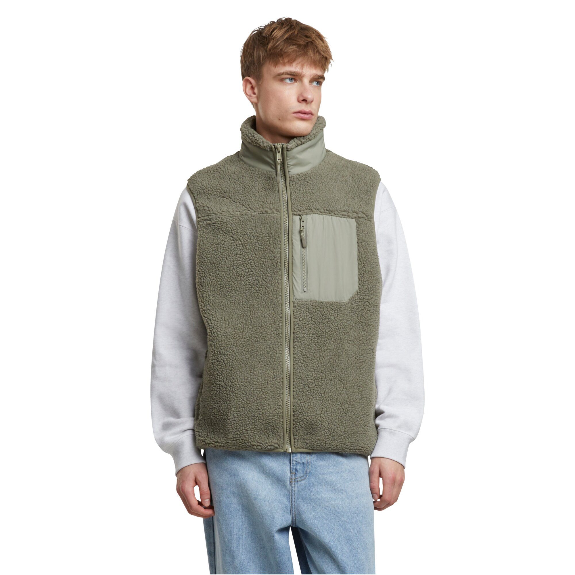Steppweste Urban Classics Sherpa Vest