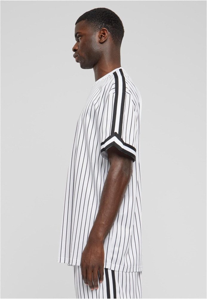 URBAN CLASSICS T-Shirt Oversized Striped Mesh Tee günstig online kaufen