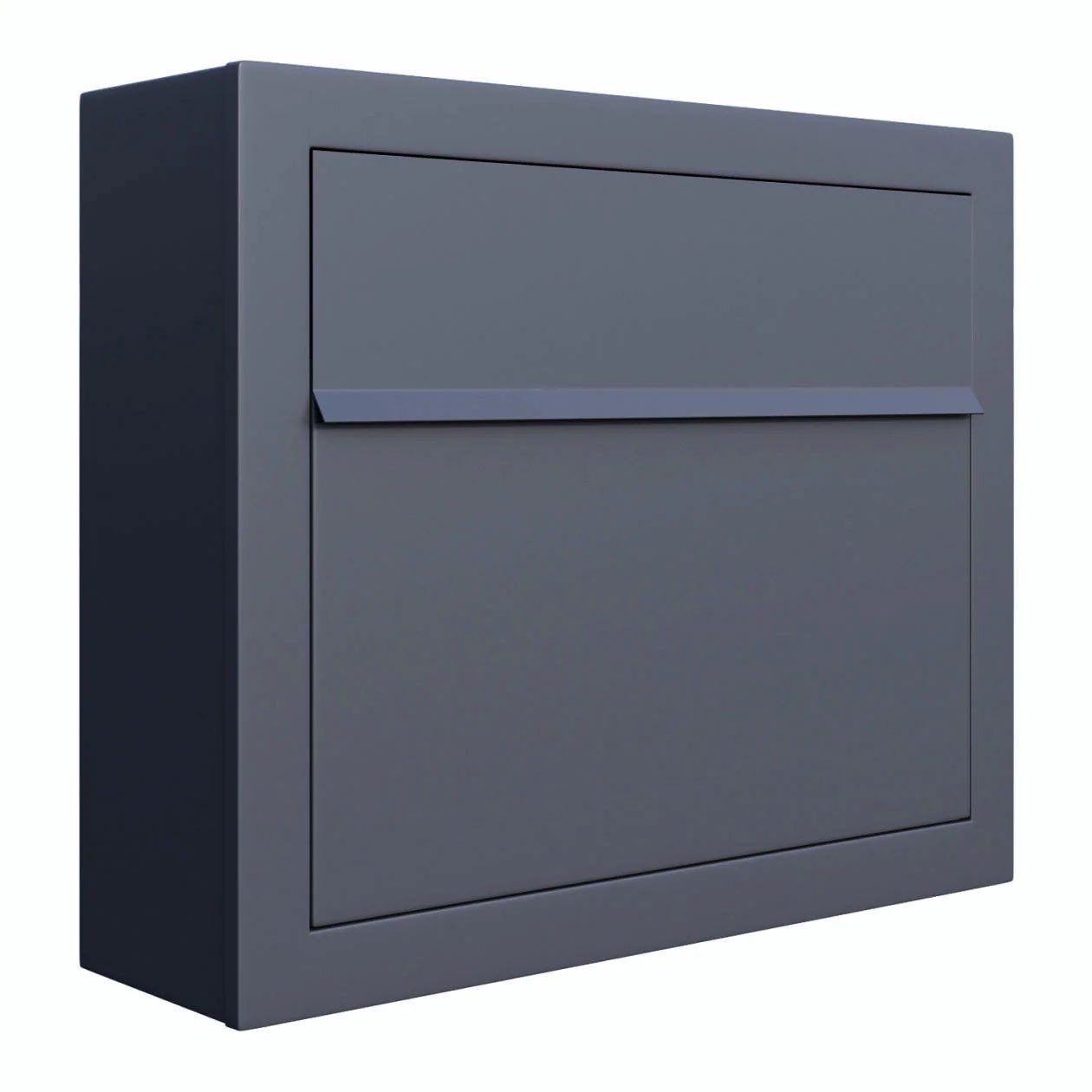 Bravios Wandbriefkasten Wandbriefkasten Elegance in Anthrazit