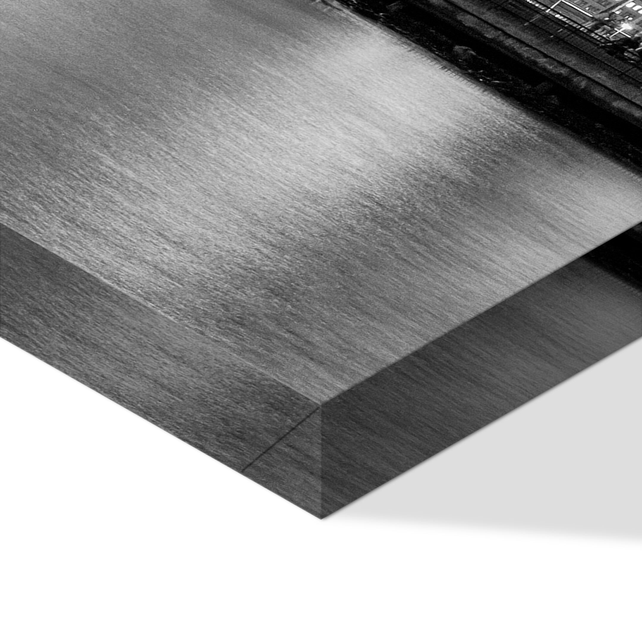 LUMASOUL Leinwandbild Leinwand Bilder 3 Stück - Stadt Motiv - Bilder 90x60 günstig online kaufen