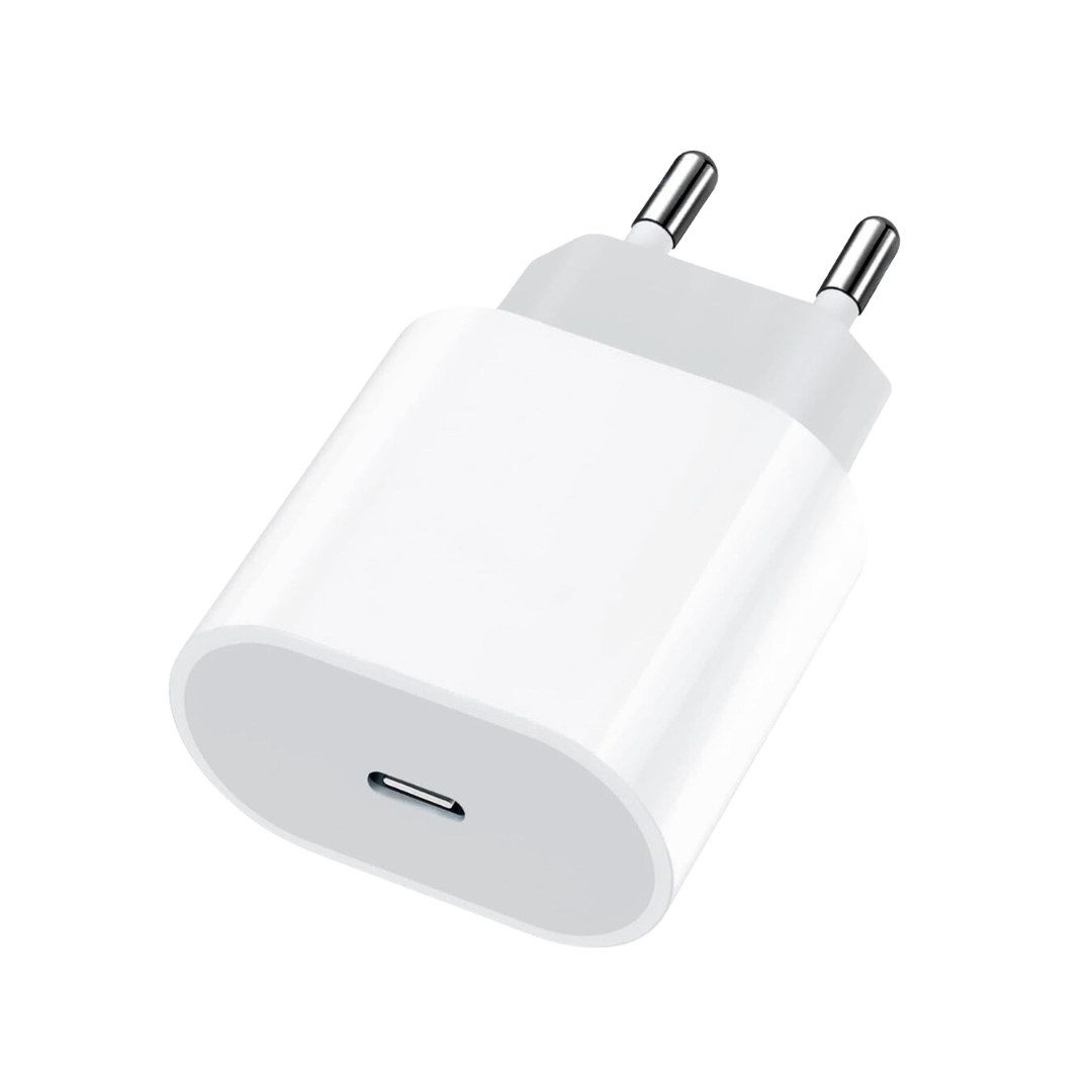 Shopbrothers Schnellladegerät SET 1m und 2m USB C passt für iPhone 11 12 13 Smartphone-Ladegerät (1-tlg) – Bild 3 von 5