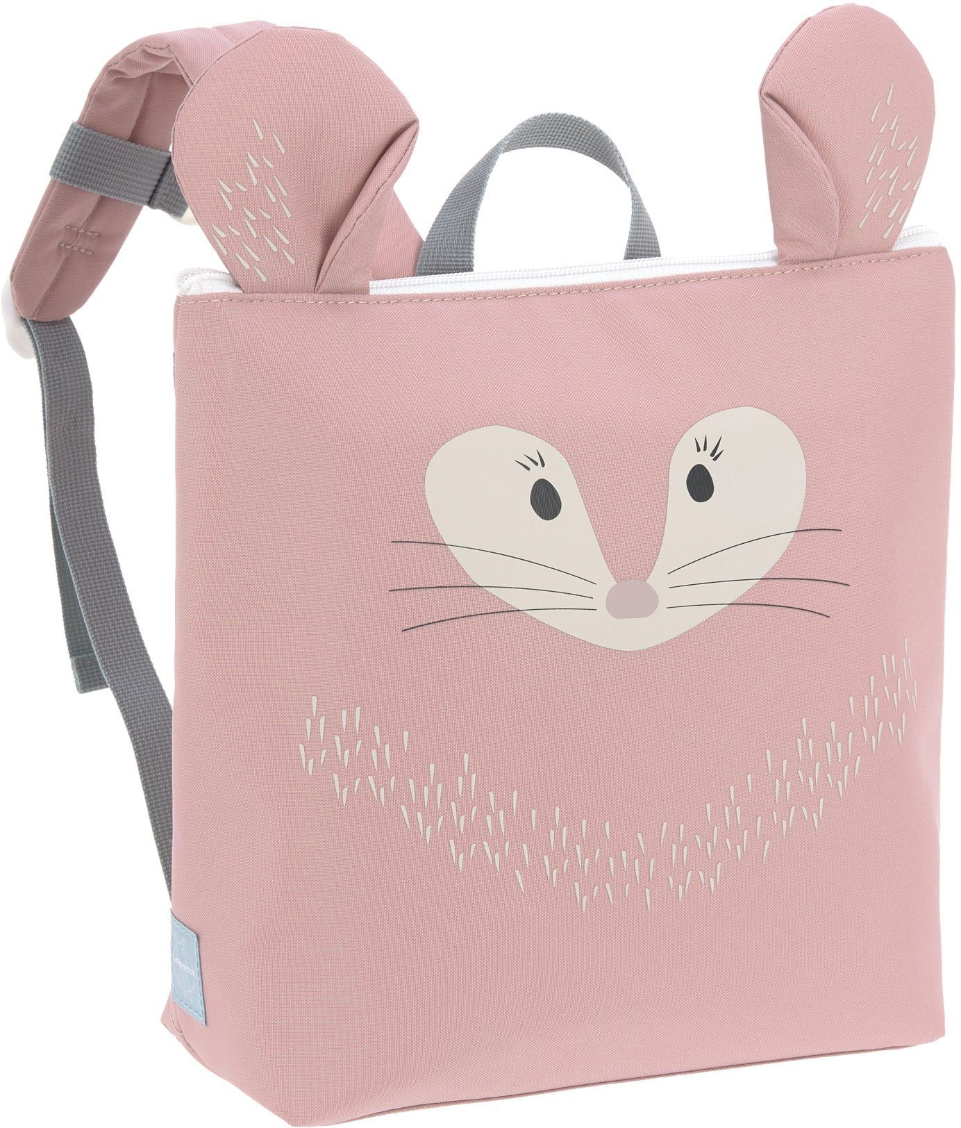 LÄSSIG Kinderrucksack About Friends, PETA-approved Chinchilla, vegan Isolierfach; mit