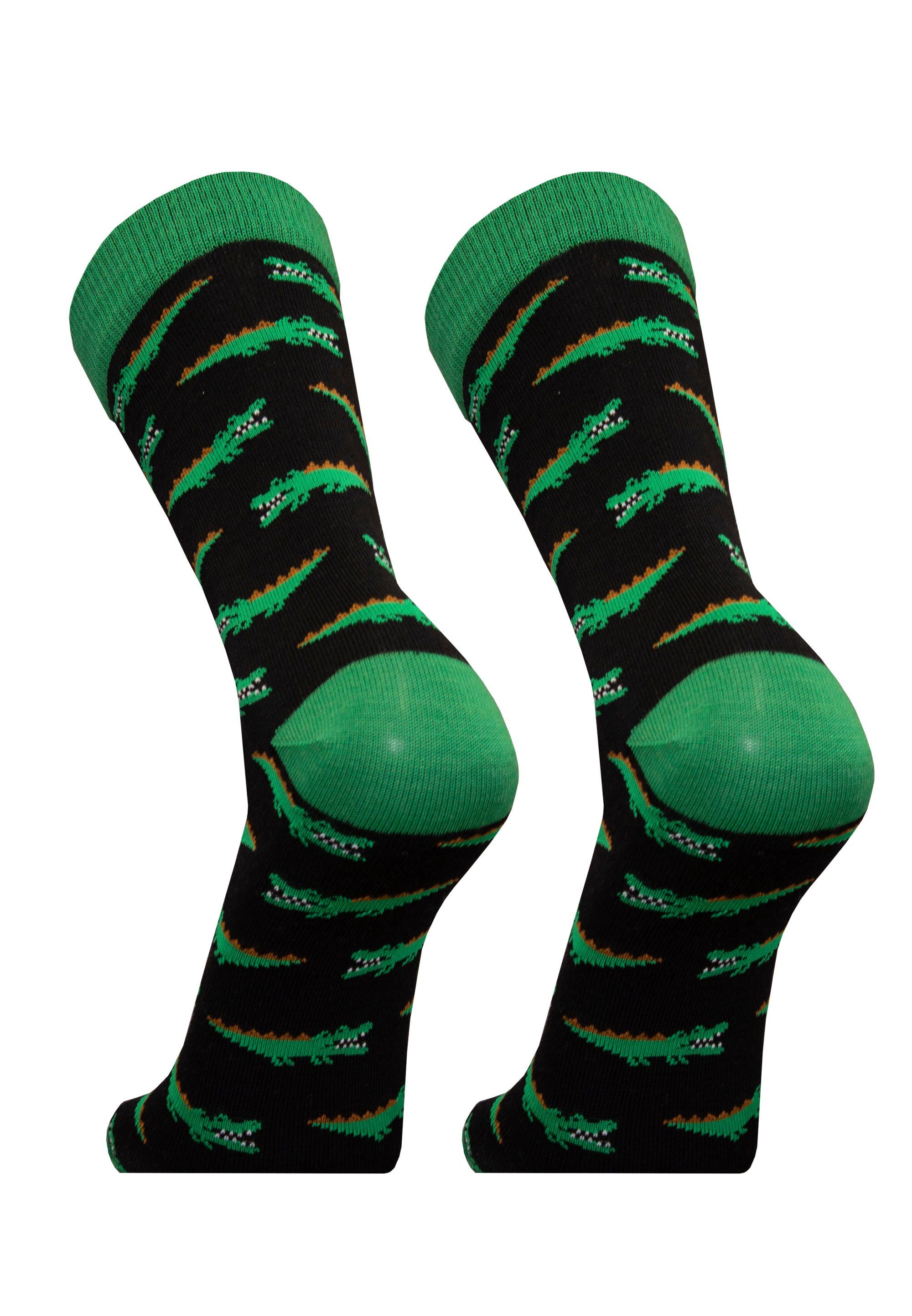 UphillSport atmungsaktiver Qualität Pack in Socken (2-Paar) schwarz 2er CROCODILE
