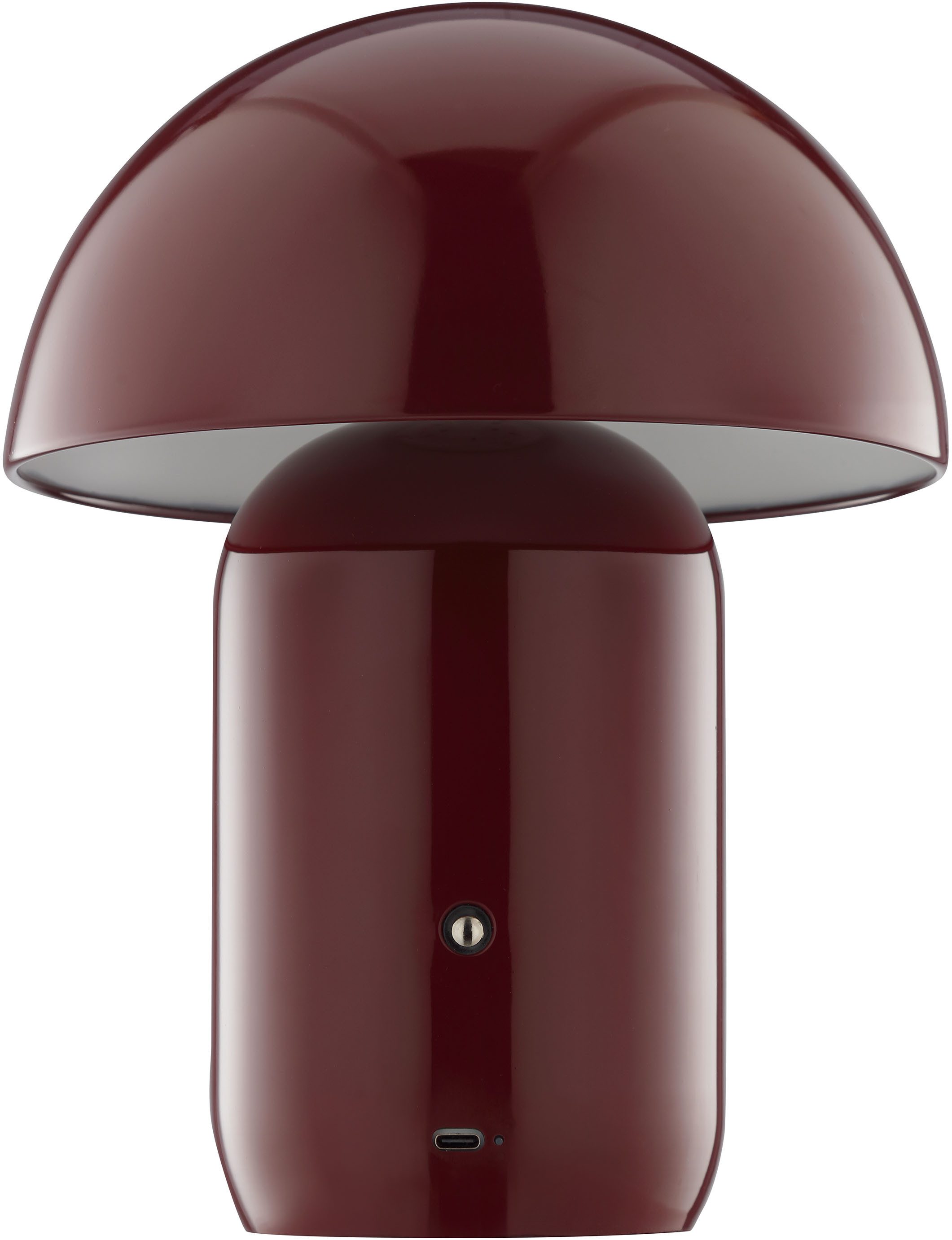 LeGer Home by Lena Gercke LED Tischleuchte Galilea, Dimmfunktion, LED fest integriert, Warmweiß, dimmbar, Ø 20 cm, Metall, Akku Tischlampe, Schalter mit Touchfu – Bild 5 von 5