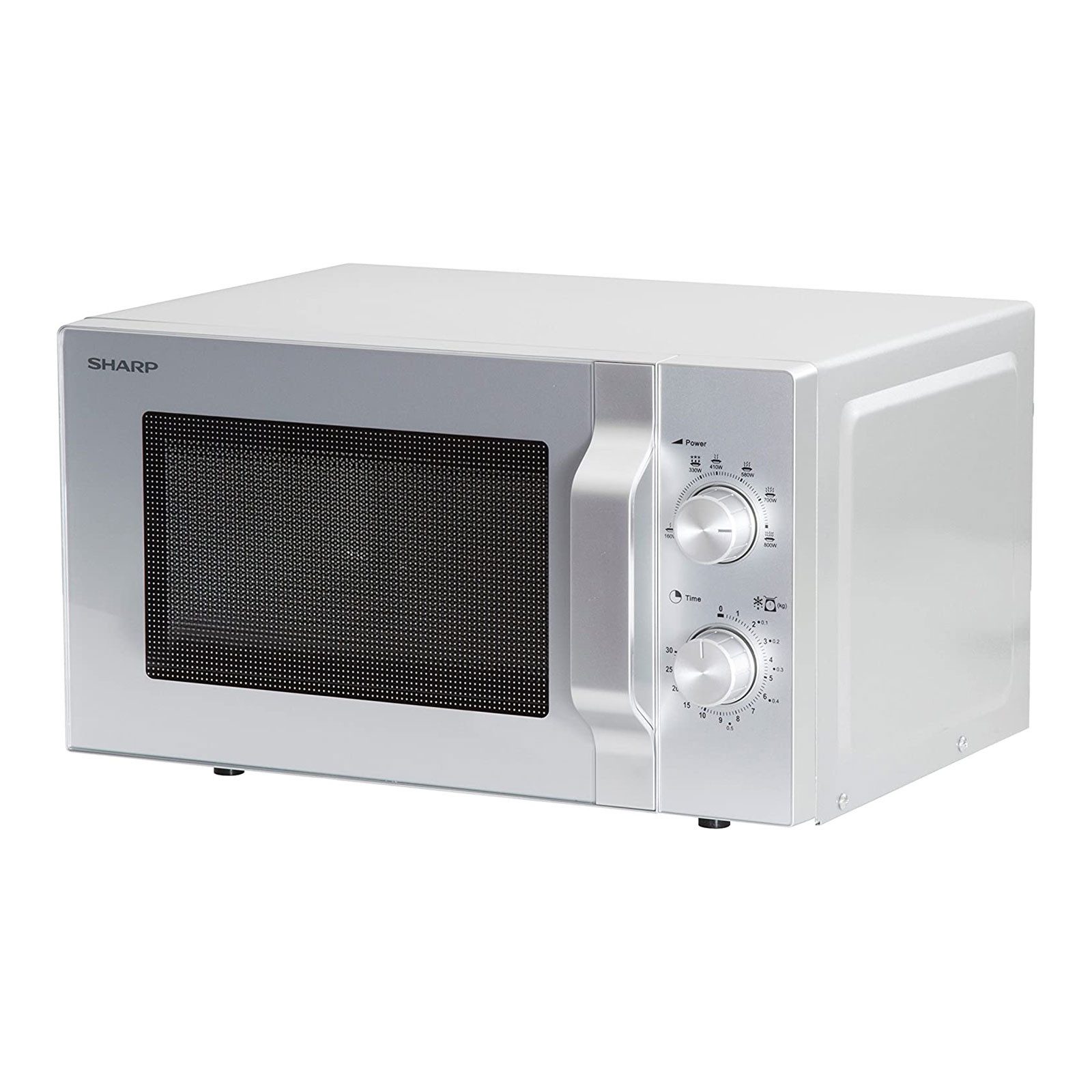 Sharp Mikrowelle R204S, 20 L / 800 W / 6 Leistungsstufen