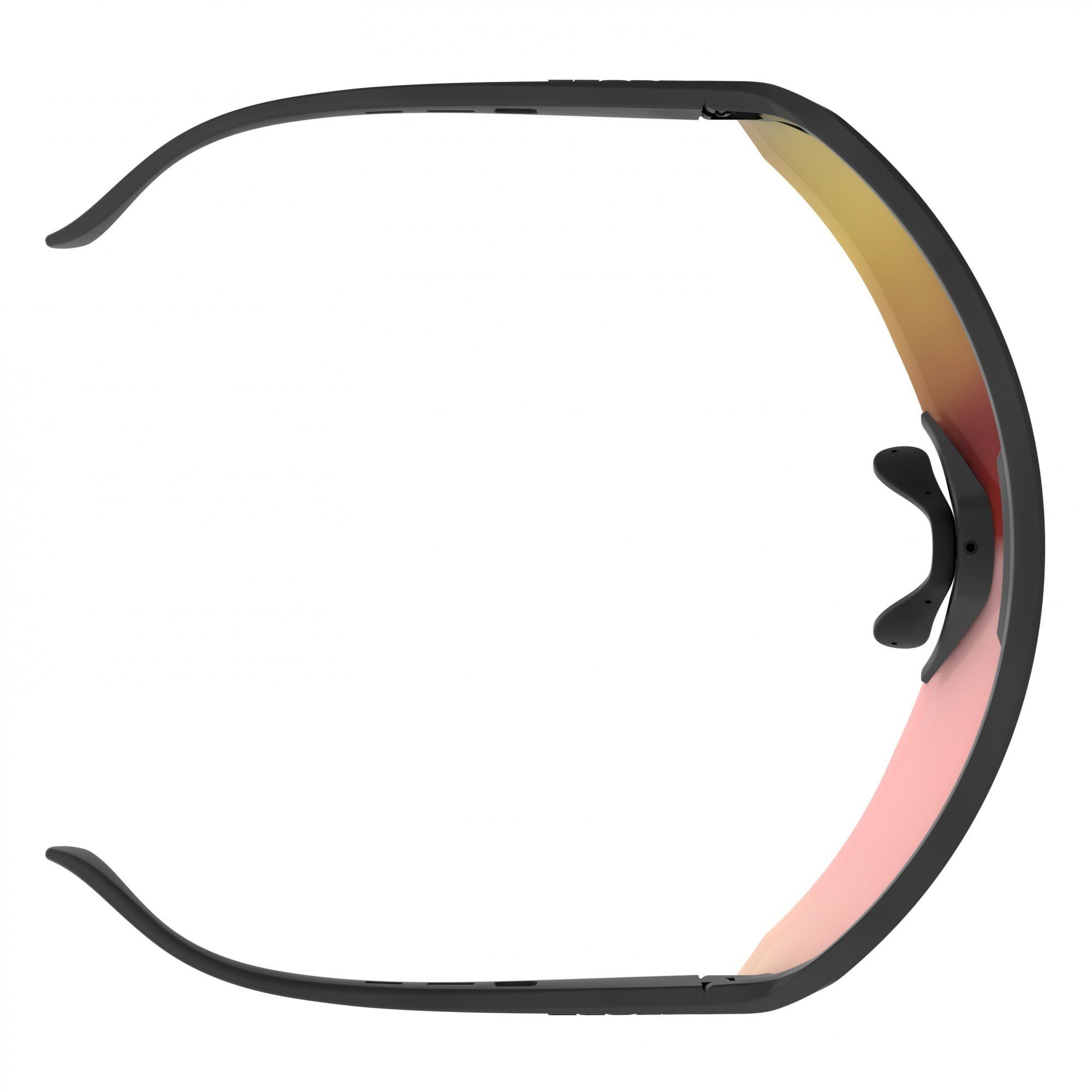 Scott Fahrradbrille Scott Sport Shield - Accessoires Sunglasses Red Chrome Black