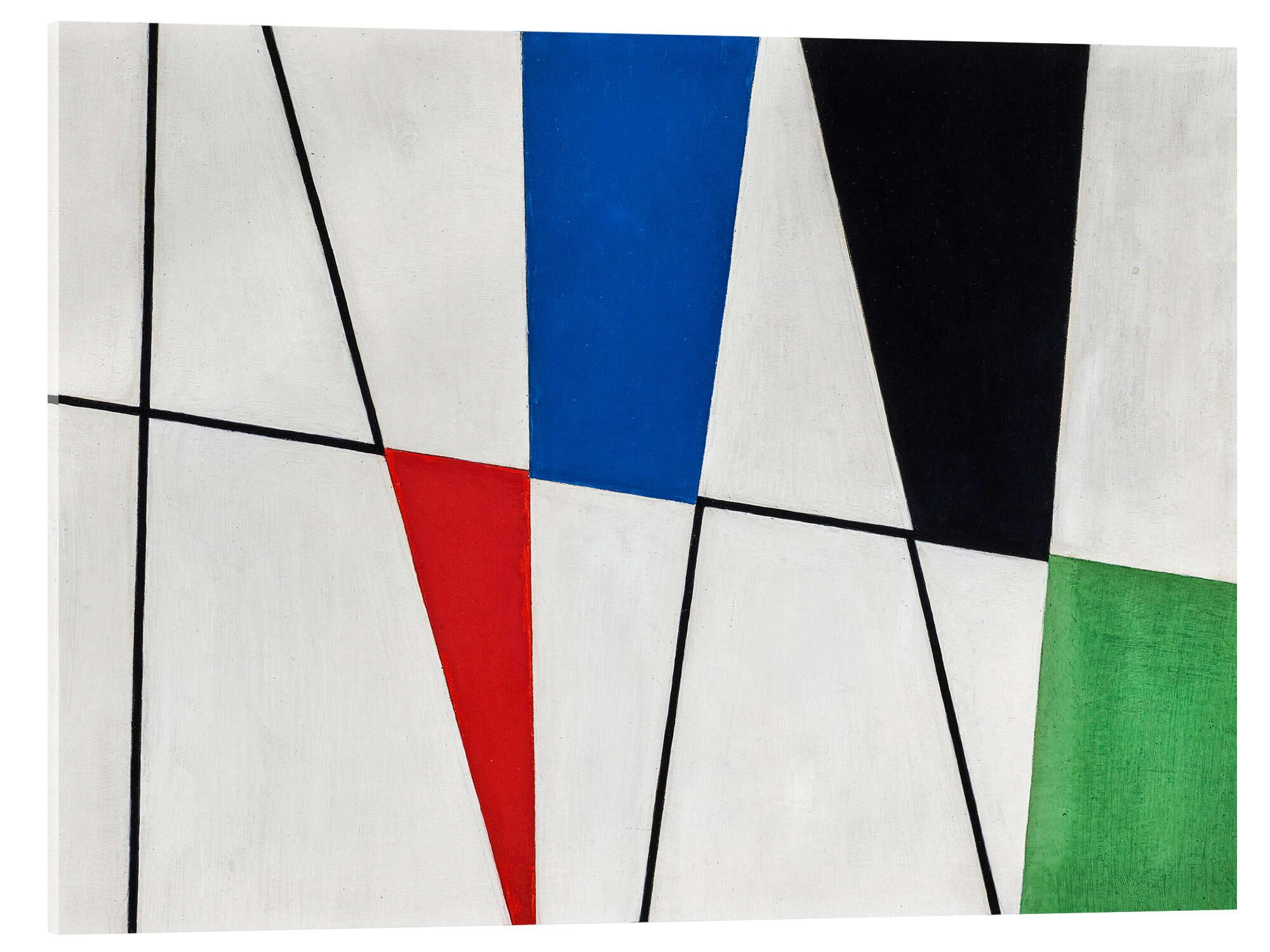 Posterlounge Wandbild Flächen und reziproke Dreiecke, 1931, Sophie Taeuber-Arp, erhältlich als Poster, Leinwandbild, Wandsticker oder Acrylglasbild