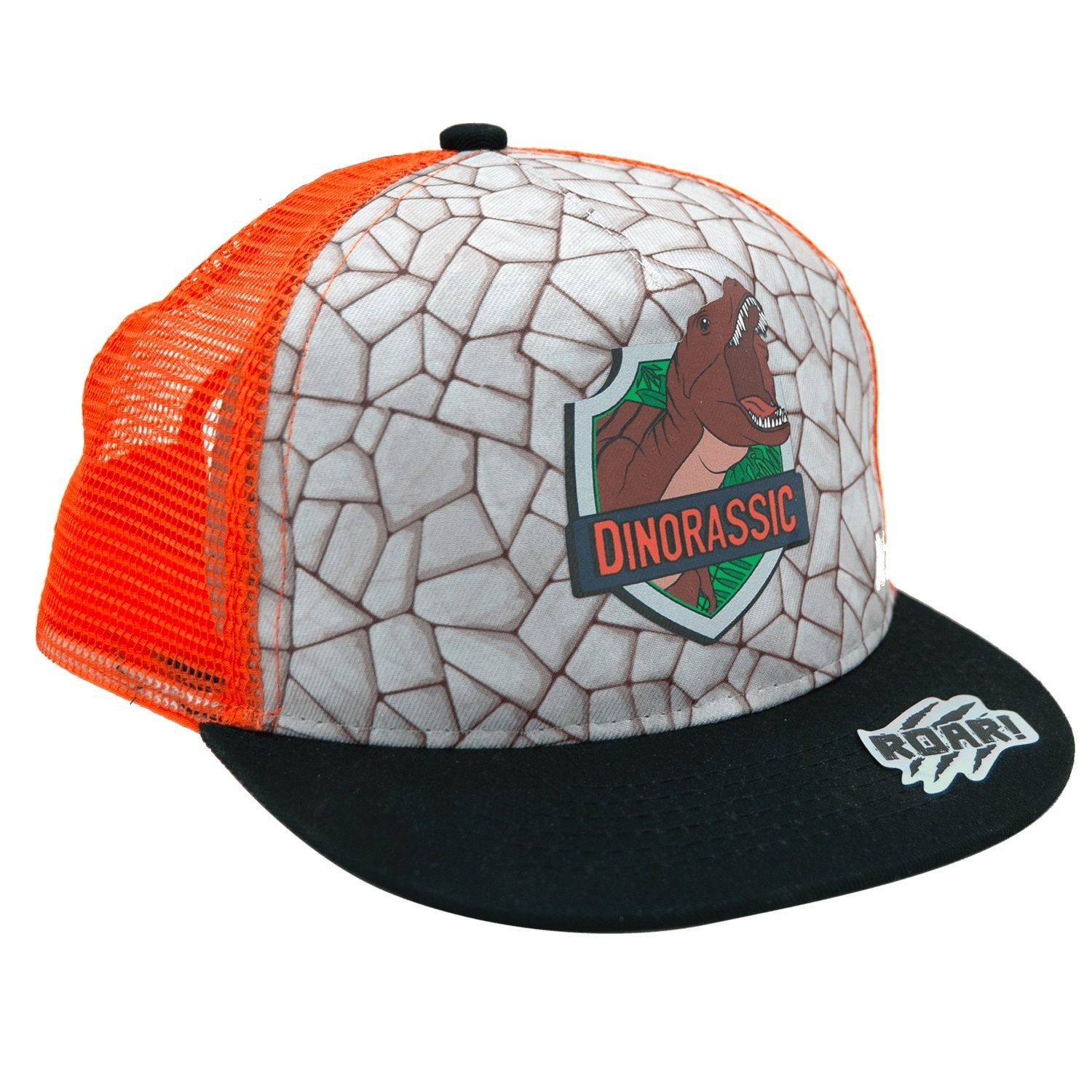 Dino Bikes Baseball Cap Baseballmütze Verstellbare Cap mit coolem Dino-Print