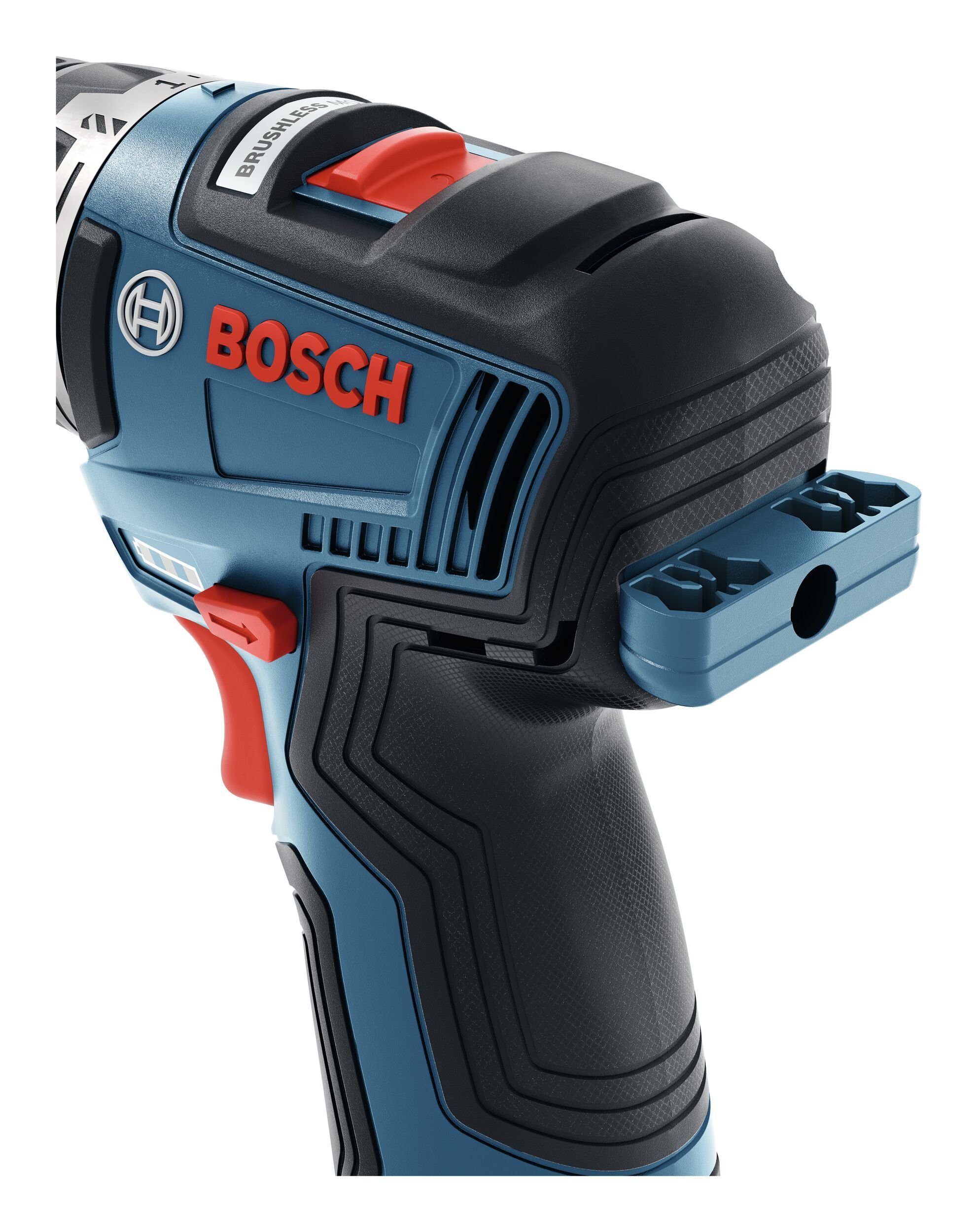 Bosch Professional Akku-Bohrschrauber GSR 12V-35 FC, 12 V, Ohne Akku mit 4 Aufsätze - in L-BOXX 102