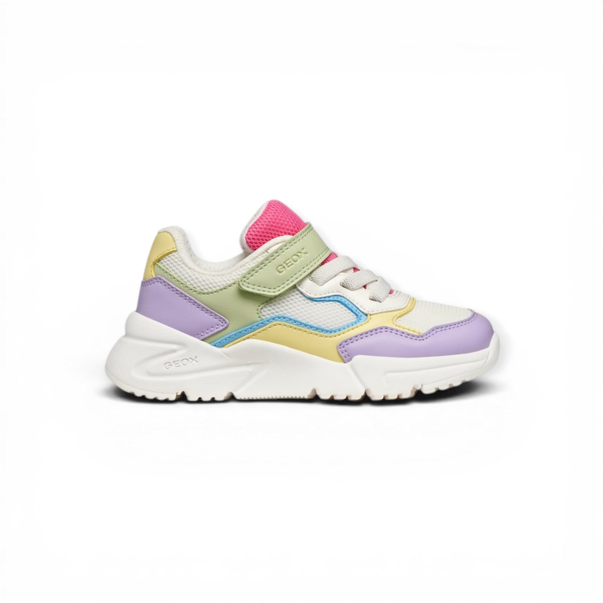 Geox Loftus weiss/bunt Mädchen Sneaker