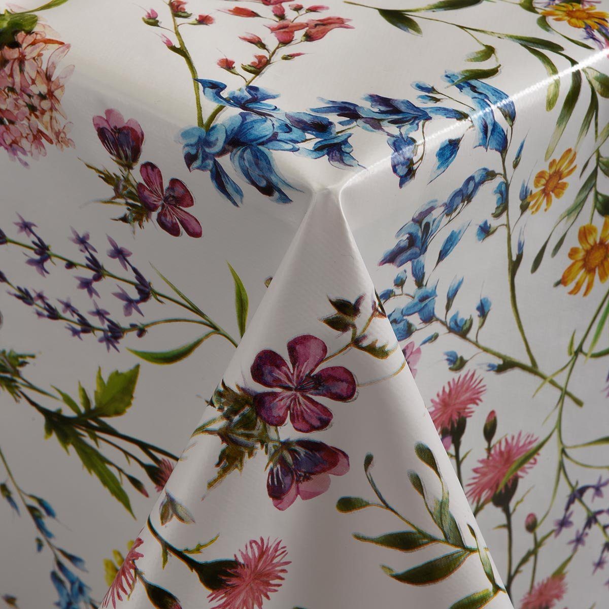 DéVa Tischdecke Wachstuchtischdecke "zarte Wildblumen" in günstig online kaufen