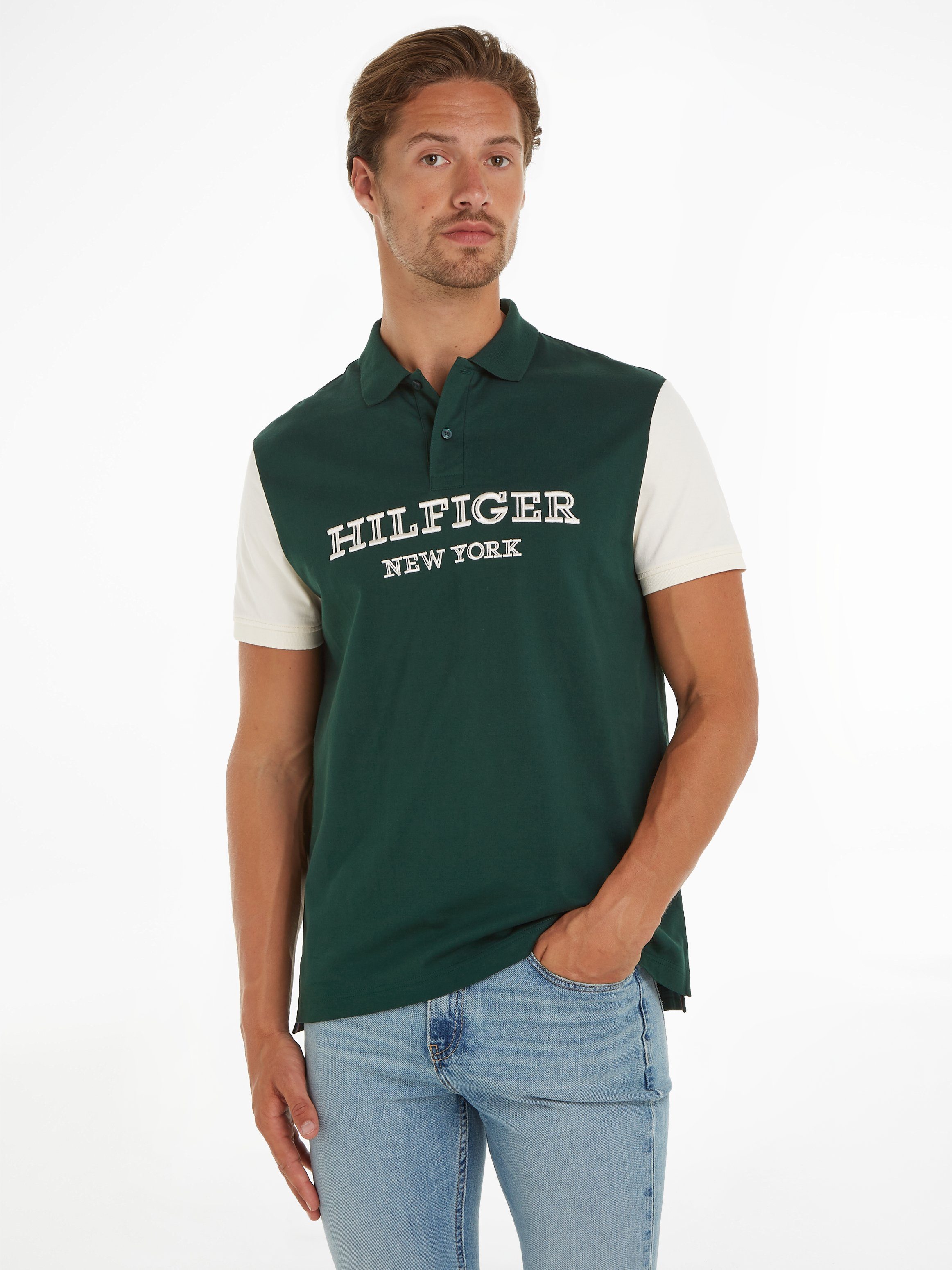 Tommy Hilfiger Poloshirt MONOTYPE COLOURBLOCK REG günstig online kaufen