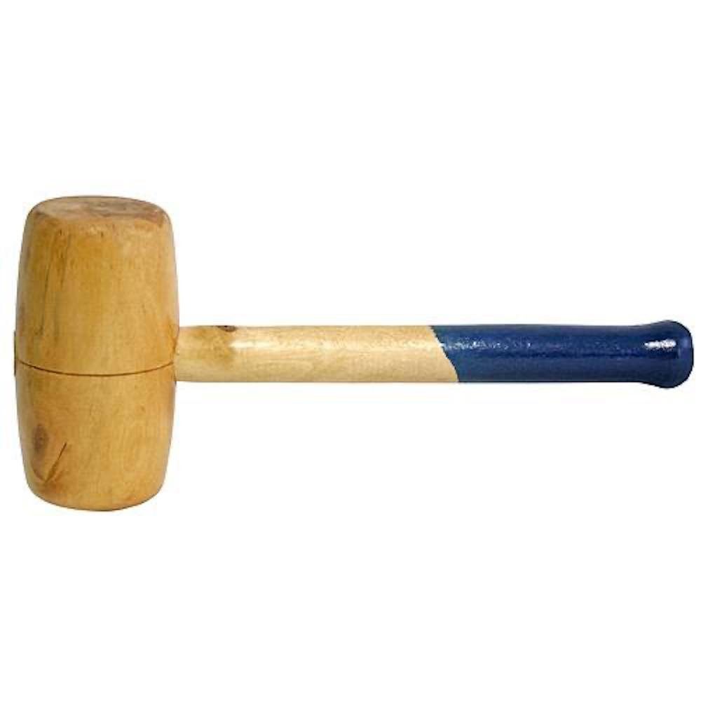 Hammer PROREGAL® Gummigriff Holzhammer mit