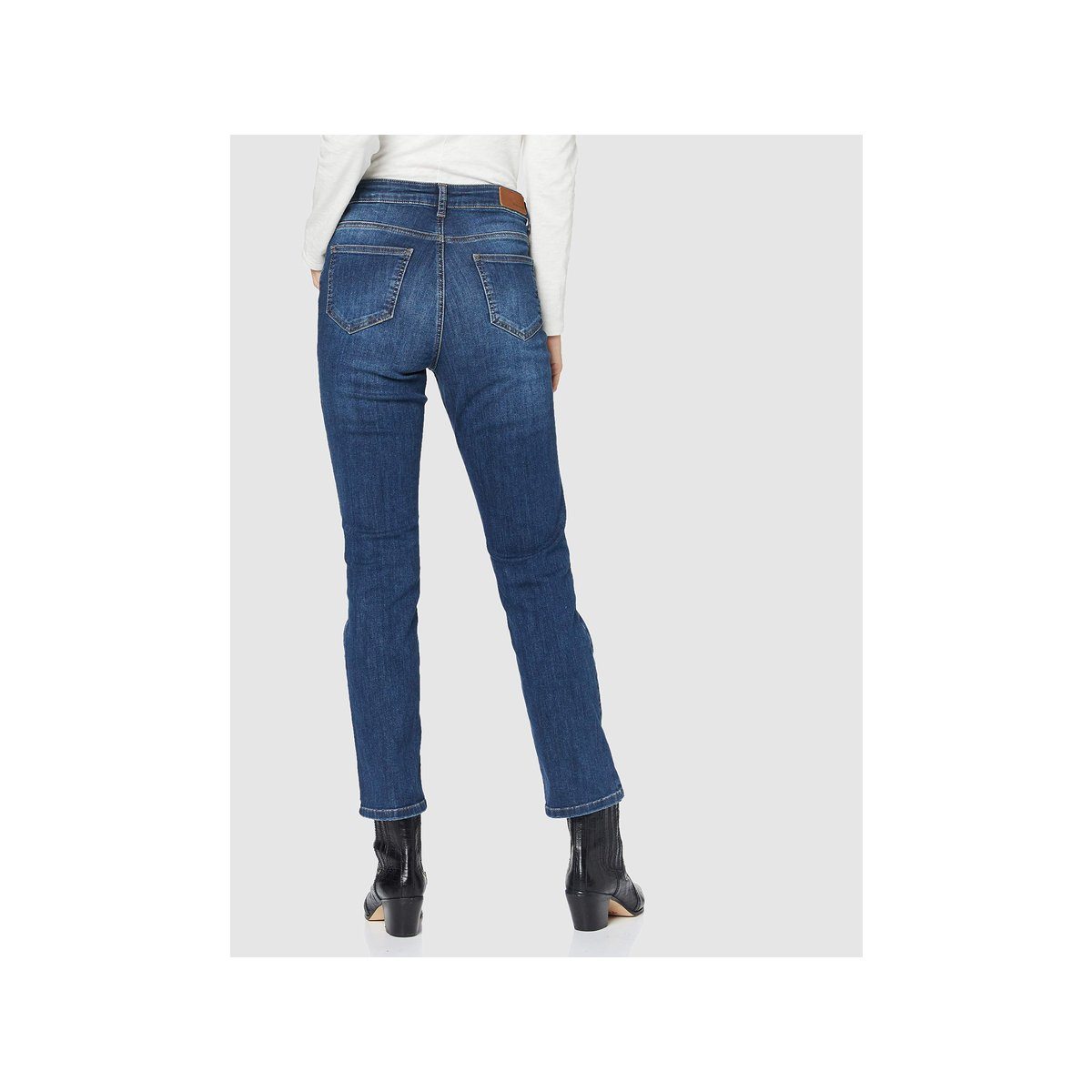 MORE&MORE (1-tlg) blau 5-Pocket-Jeans