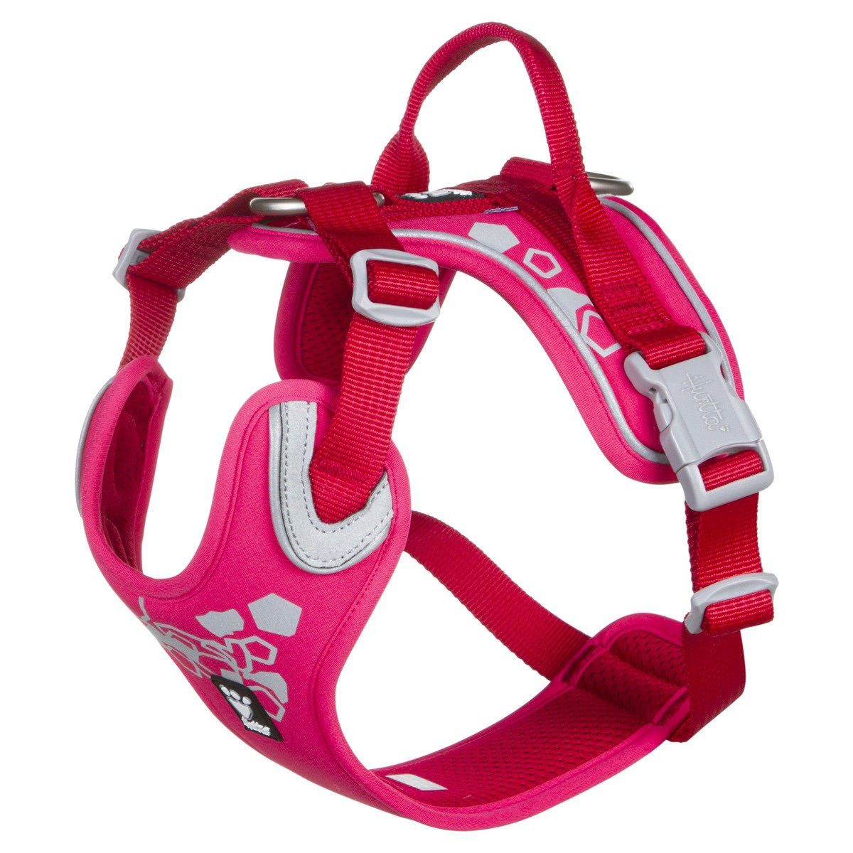 HURTTA Hunde-Geschirr Weekend Warrior Geschirr ruby/kirsche