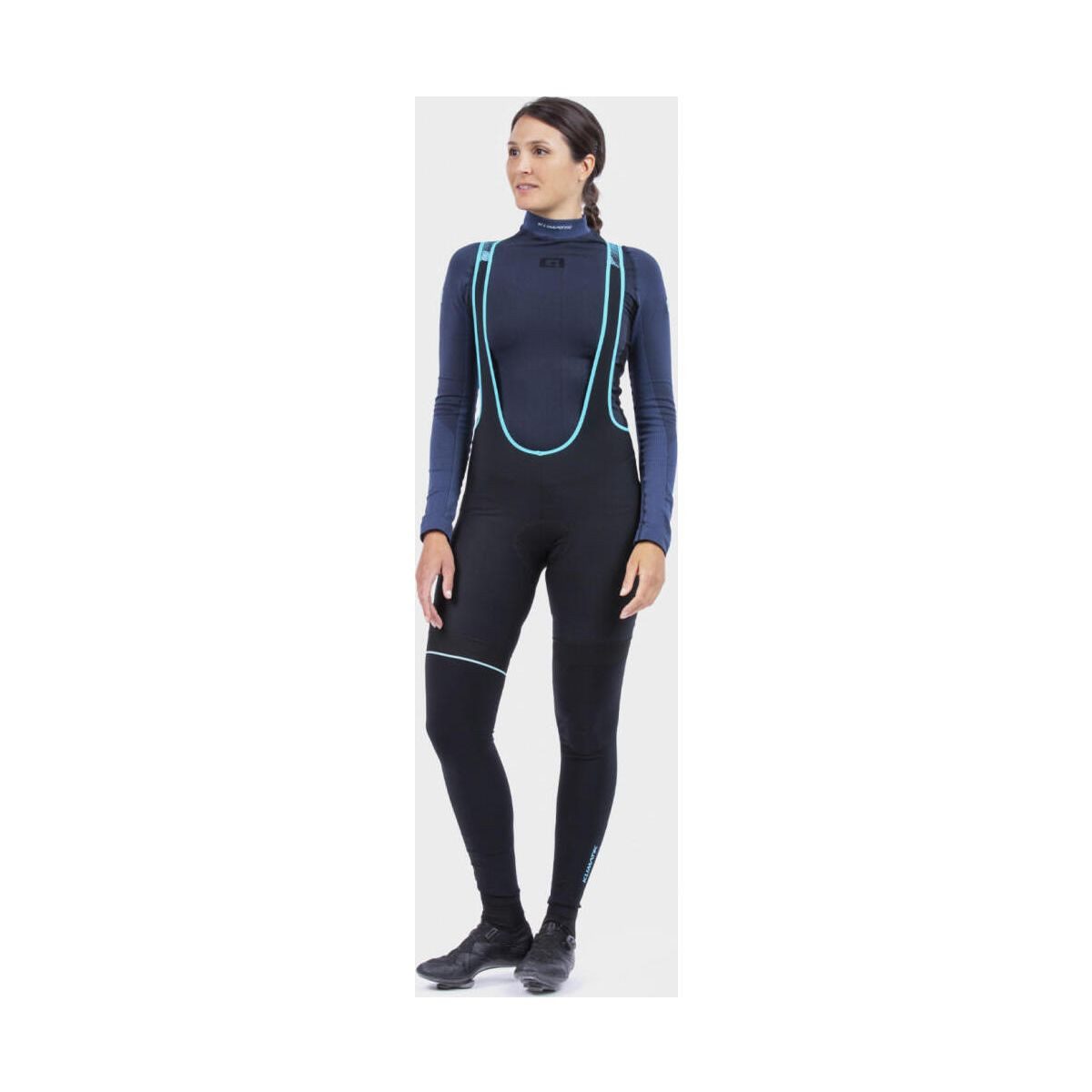 alé Fahrradhose K-atmo 2.0 Wasserabweisende Trägerhose DAMEN