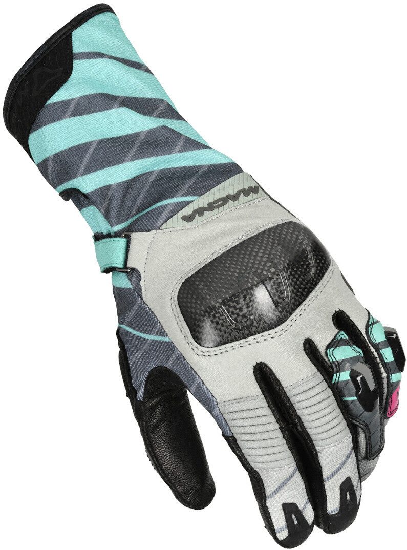 Macna Motorradhandschuhe Krown perforierte Damen Motorrad Handschuhe Atmungsaktiv protektoren