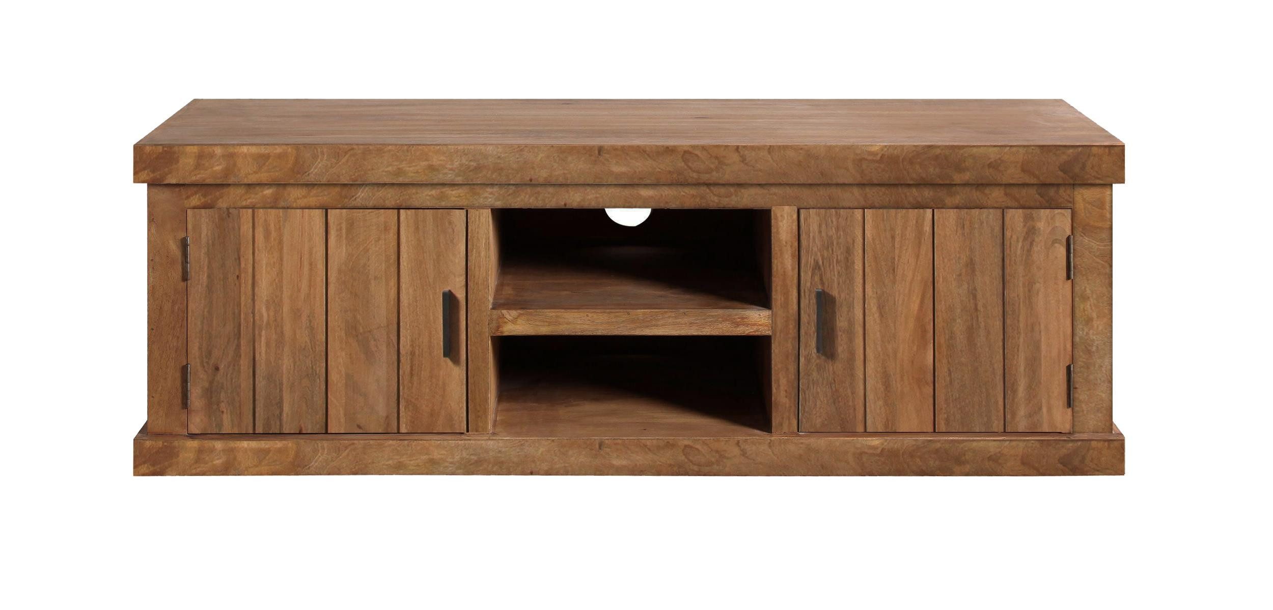 WOLF MÖBEL Sideboard (150 x 45 x 50), KERALA Lowboard mit 2 Türen / 2 Ablagen