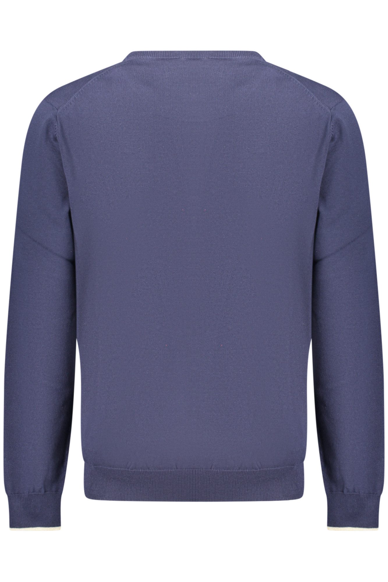 North Sails Strickpullover Herren Pullover Blau: Langarm, Kontrastdetails & Ocean Positive