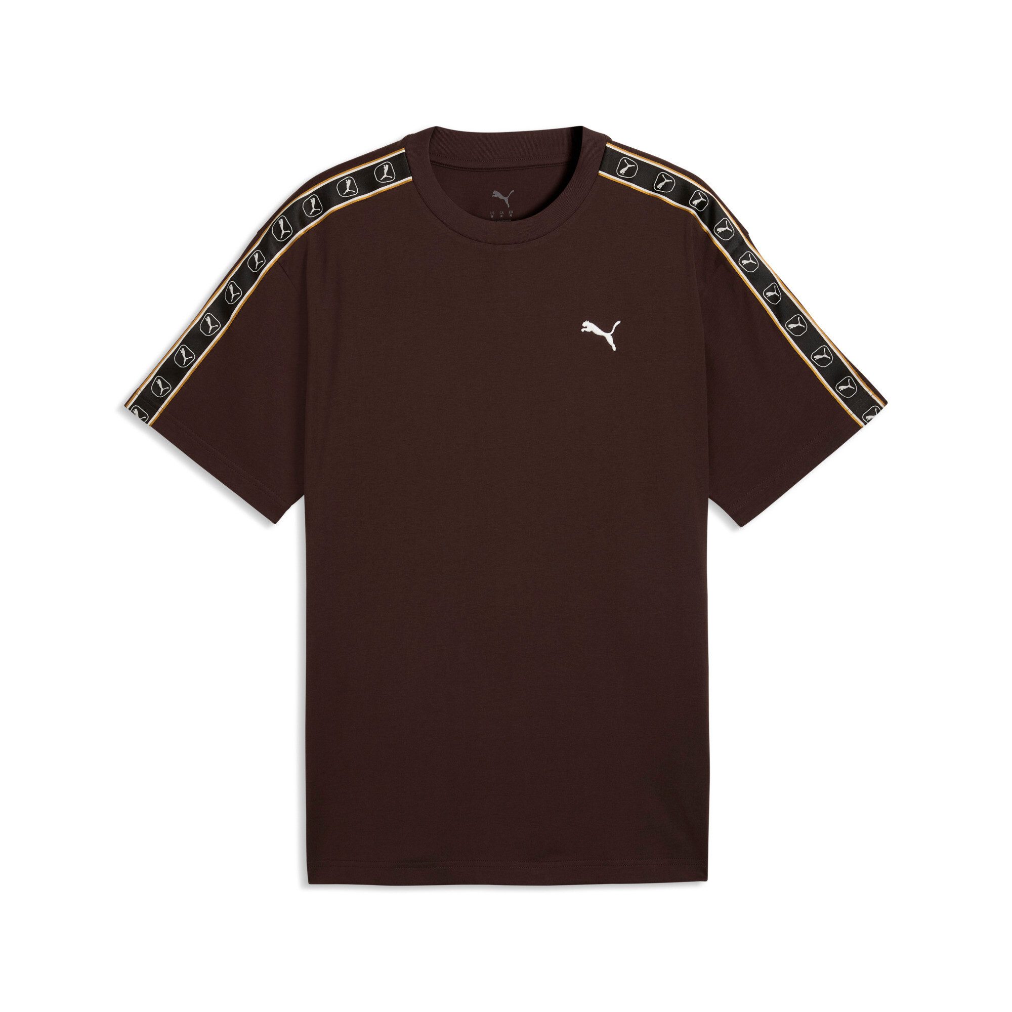 PUMA T-Shirt ESS ELEVATED TAPE RELAXED TEE mit Kurzarm, bedruckte oder unifarbene Optik, Relaxed Fit