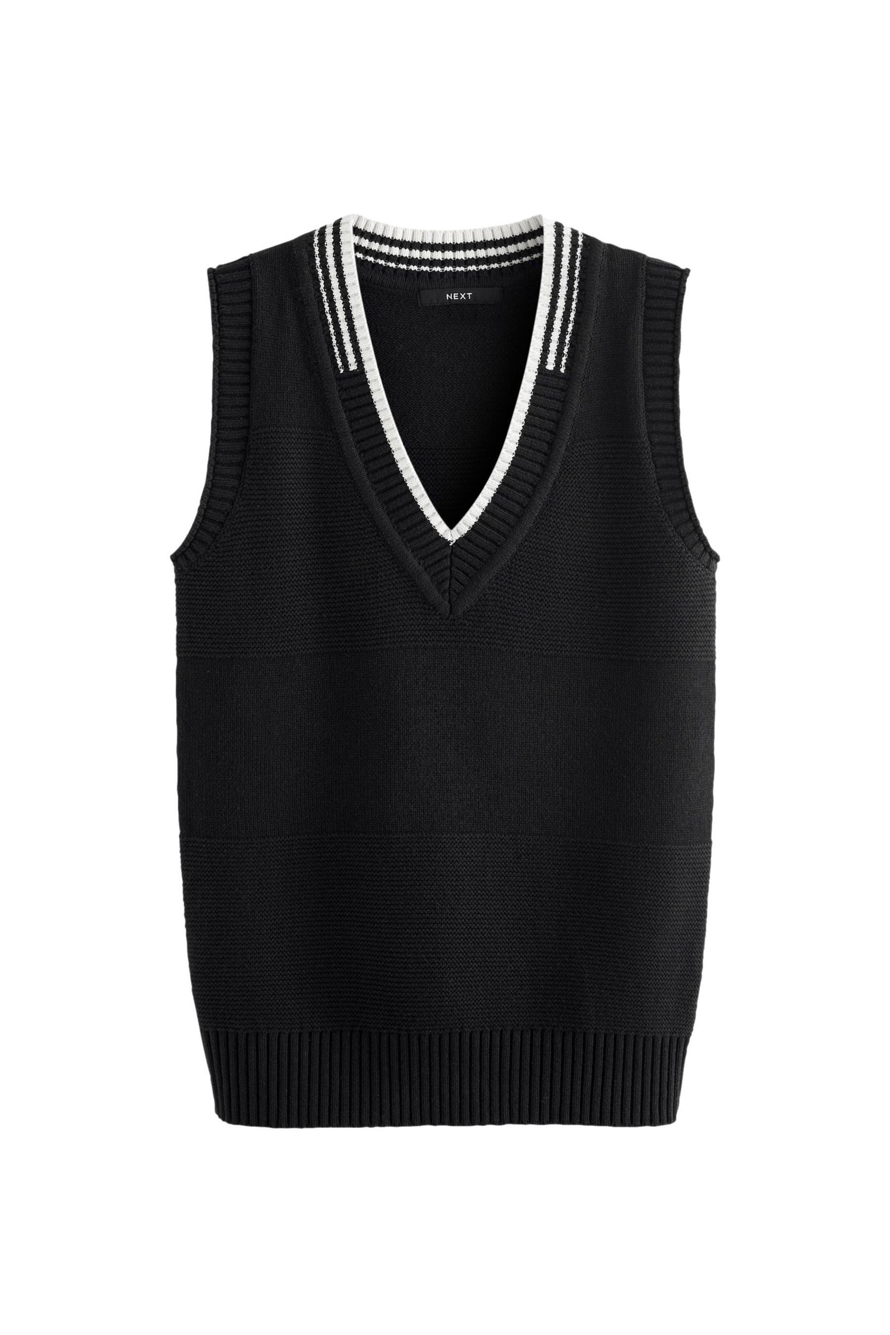 Next Stricktop Gestricktes Tanktop mit V-Ausschnitt günstig online kaufen