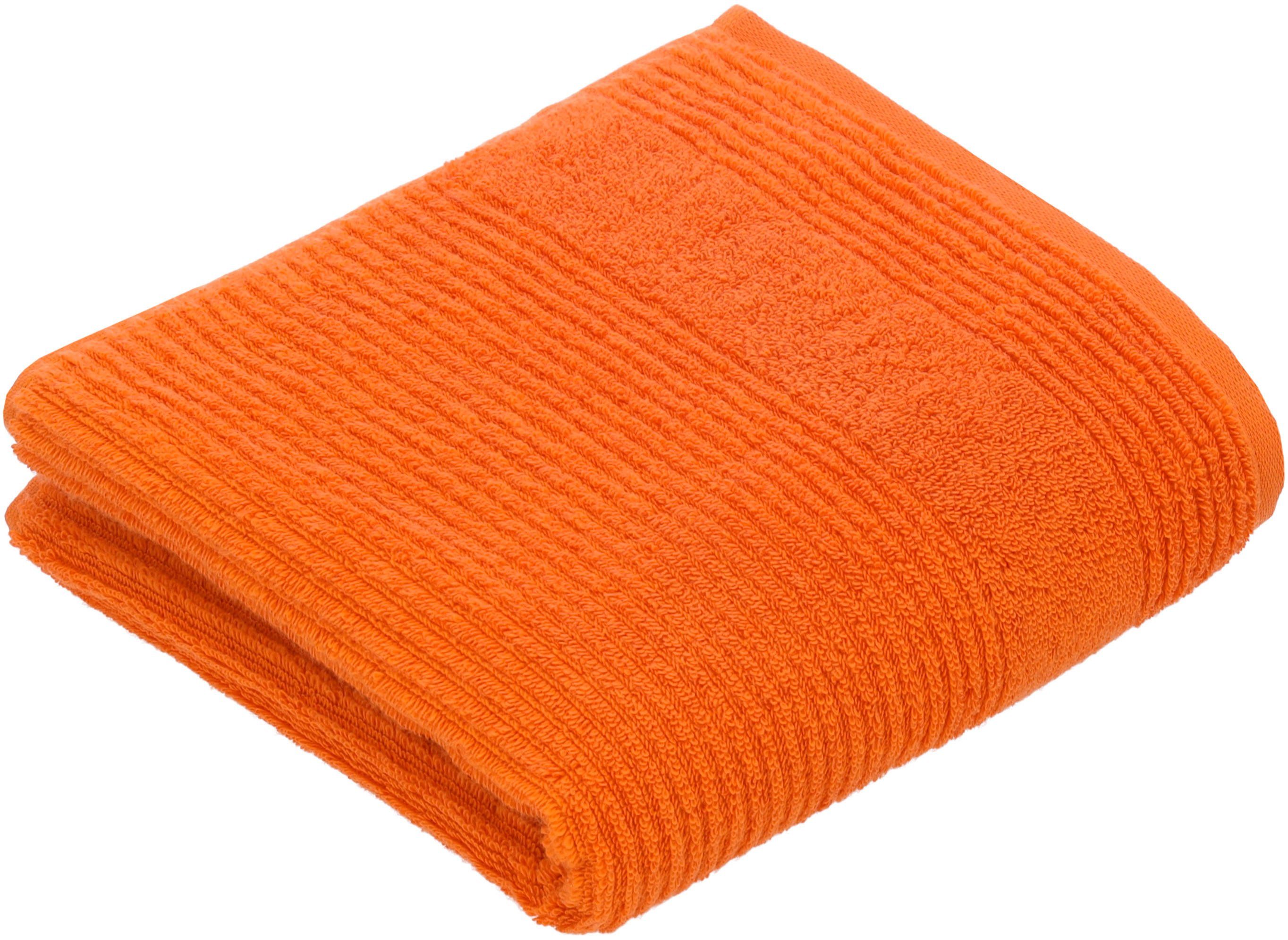 ist im Angebot! Vossen Handtuch (1-St) orange Tomorrow, electric Webfrottier