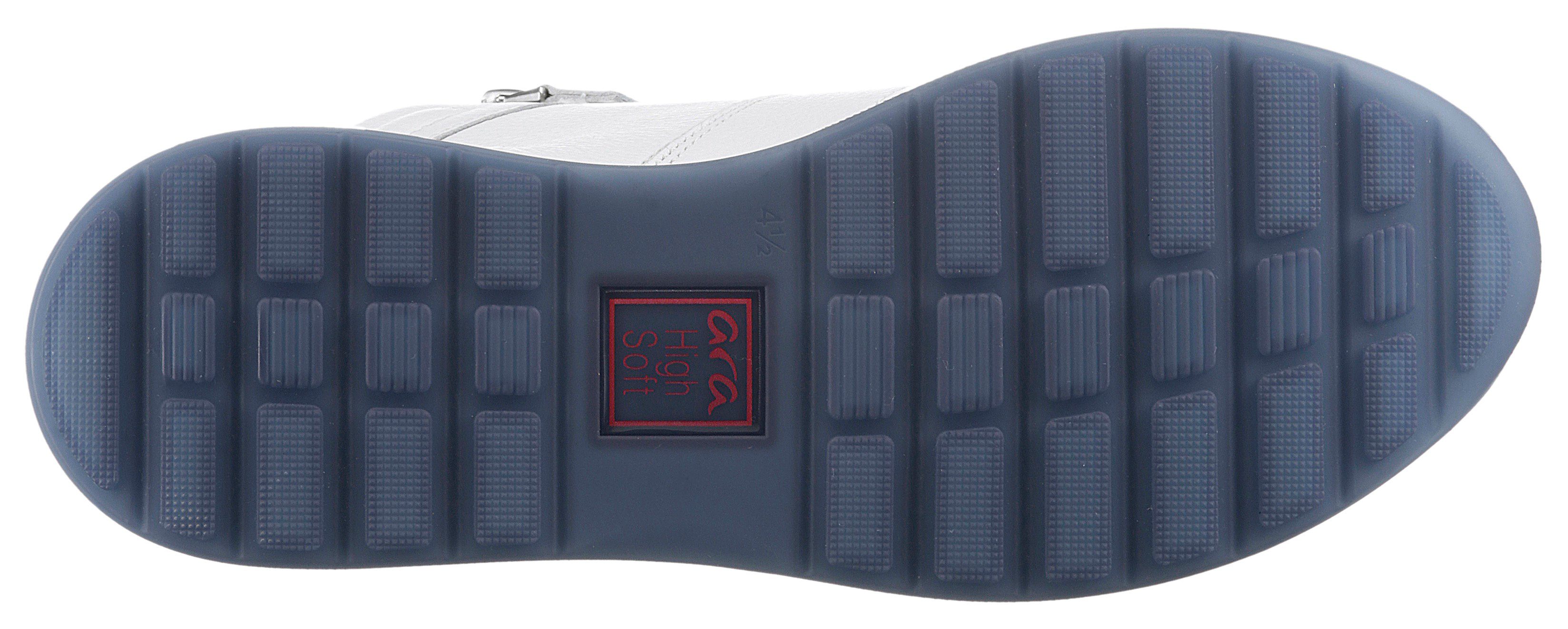 Ara OSAKA Schnürboots, High Top-Sneaker, Schnürschuh, Freitzeitschuh in Komfortweite G