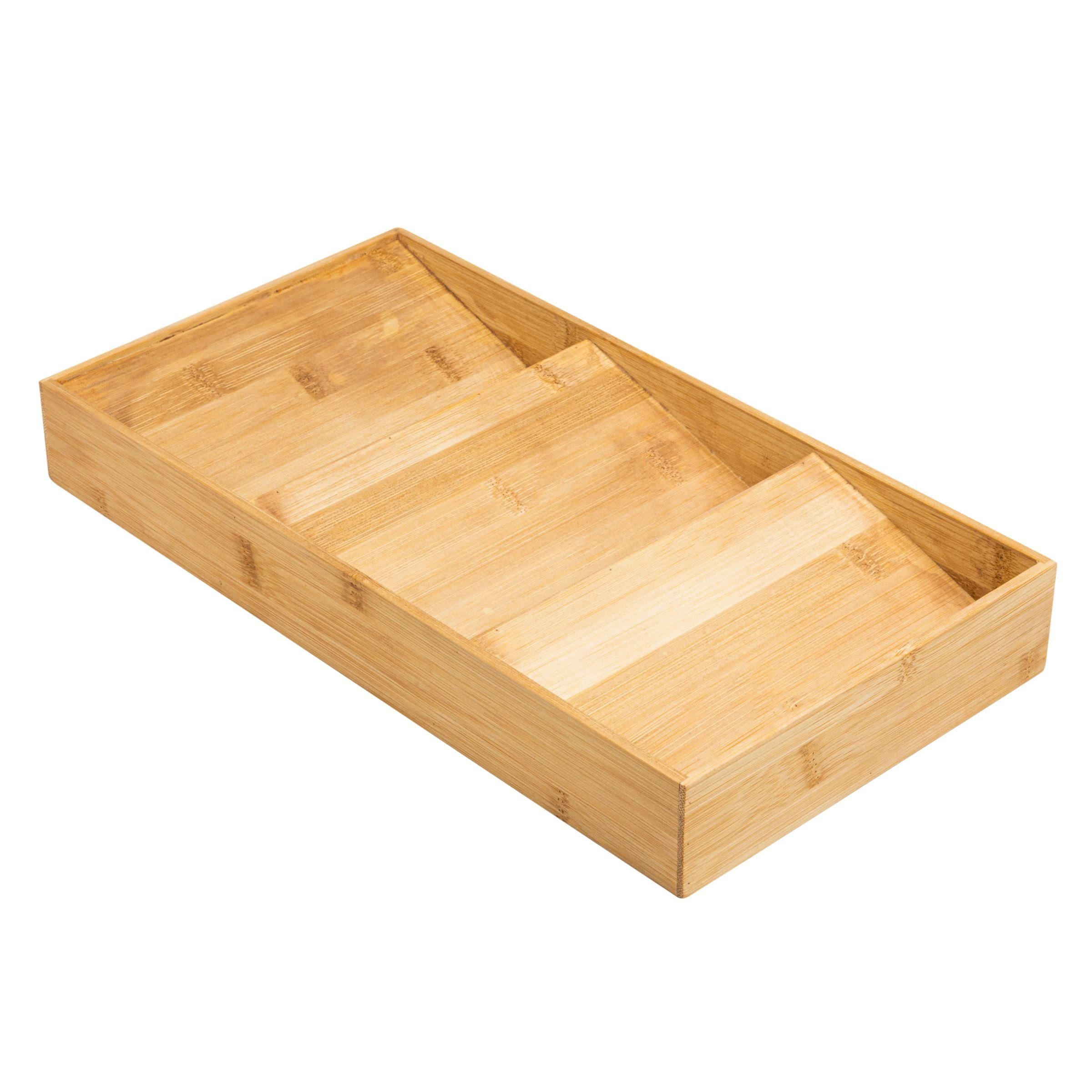 Gravidus Gewürzregal Bambus Schubladen Gewürzregal Organizer günstig online kaufen