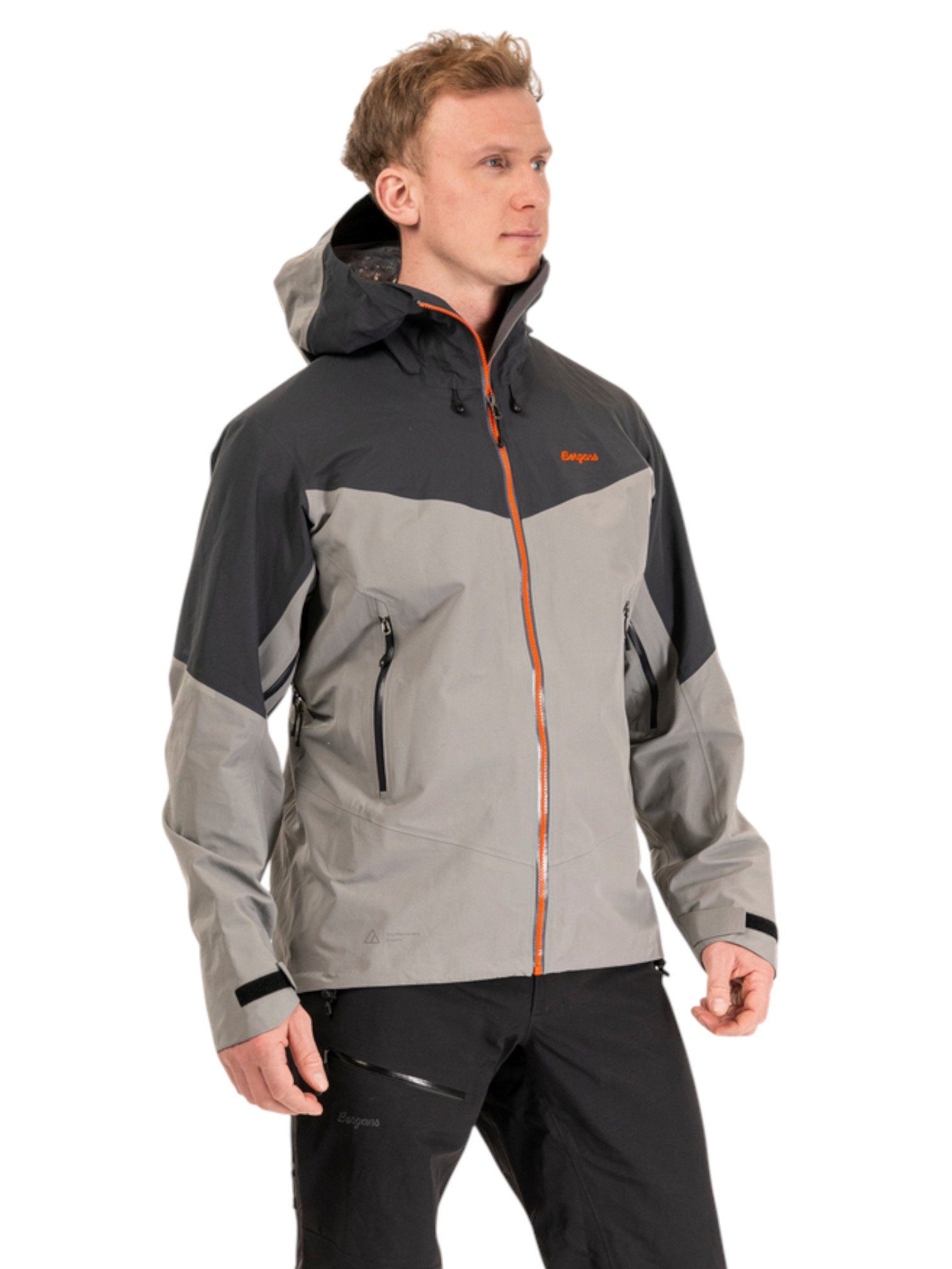 Bergans Softshelljacke Wanderjacke Rabot Alpine 3L Shell (Hardshelljacke, wasserdicht)