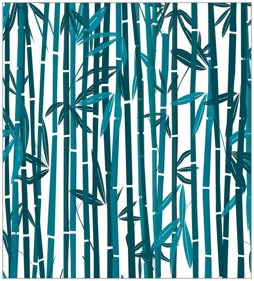 Fensterfolie Look Bamboo, MySpotti, halbtransparent, glatt, 90 x 100 cm, statisch  haftend