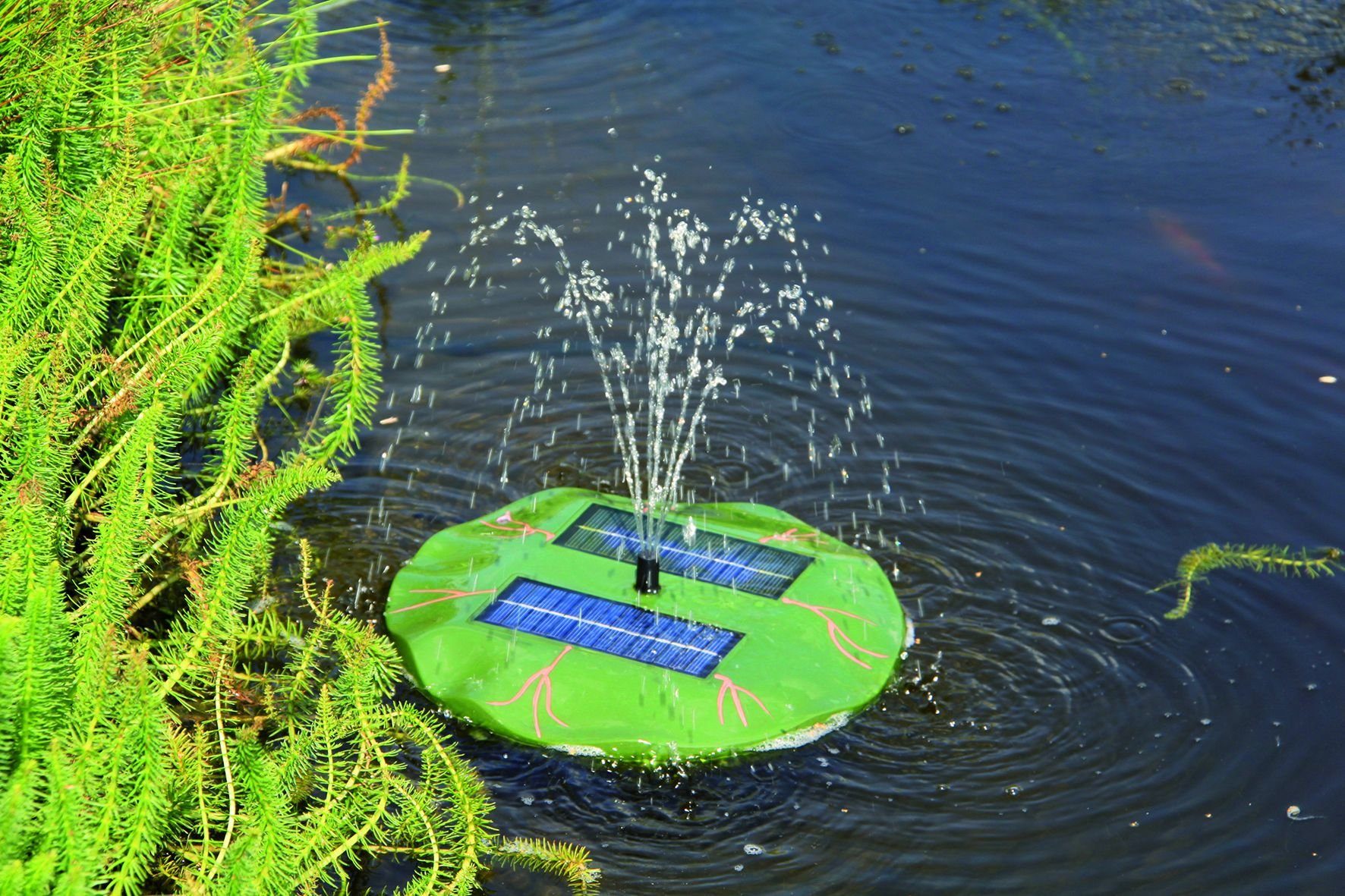 esotec Solarpumpe Esotec 101770 Solar Teichpumpe"Seerose"