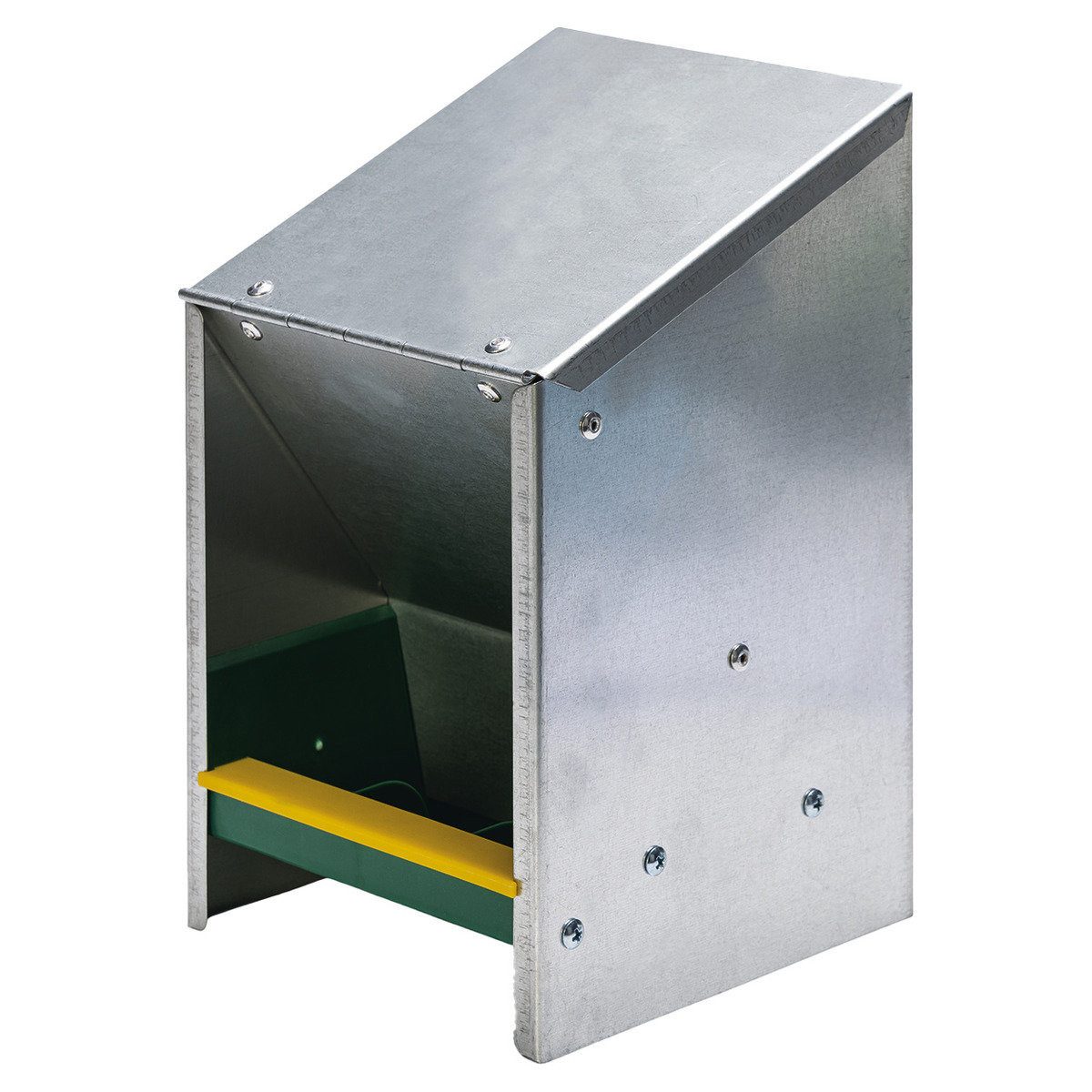 Futterautomat Automatischer Metall-Futterautomat mit Deckel