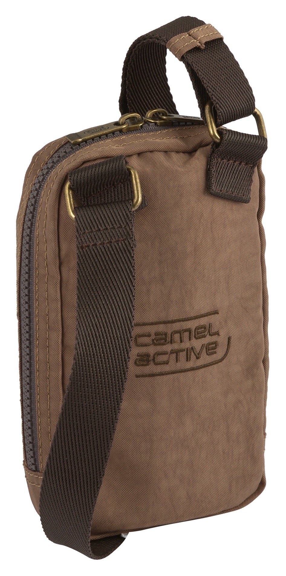 camel active Umhängetasche Journey, aus leichtem robusten Nylon, funktional perfekt für alle Lebenslagen