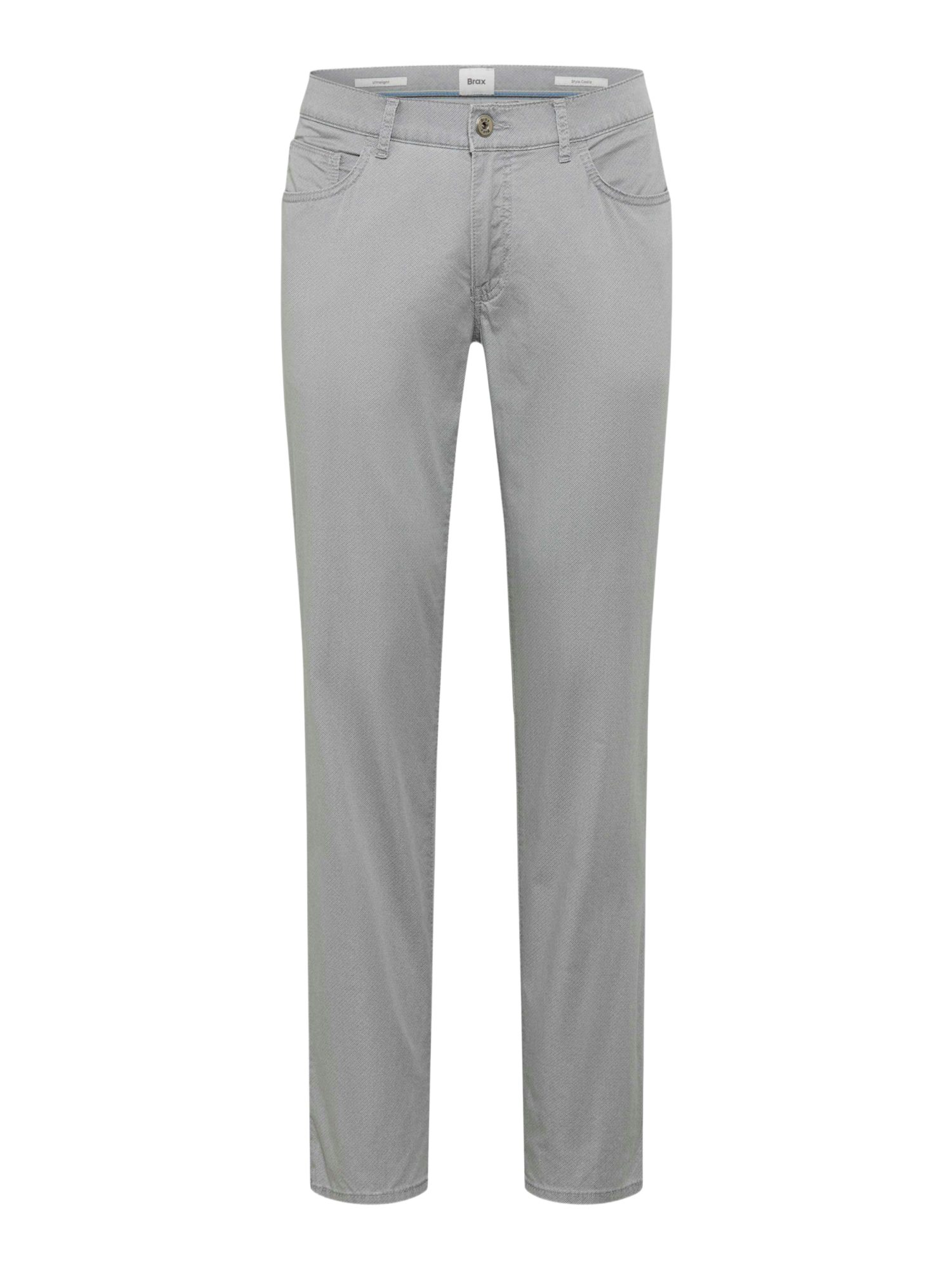 Brax 5-Pocket-Jeans grau,Business,Baumwolle,Unifarben,Straight Leg,Mittel