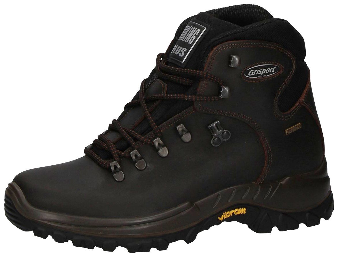 Grisport 10303D69G Outdoorschuh Schnürstiefel dunkelbraun Gritex