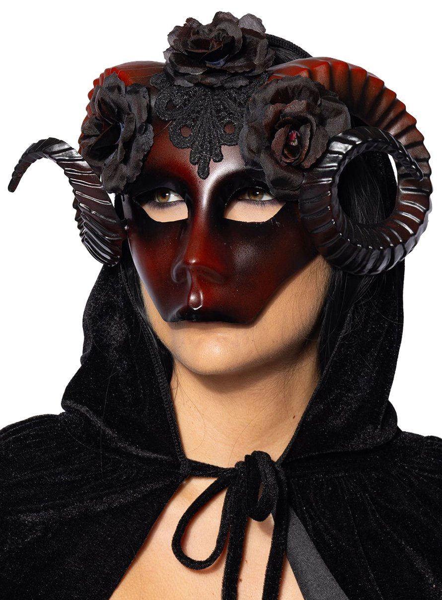Metamorph Verkleidungsmaske Barockes Biest Maske, Widdermaske im venezianischen Stil