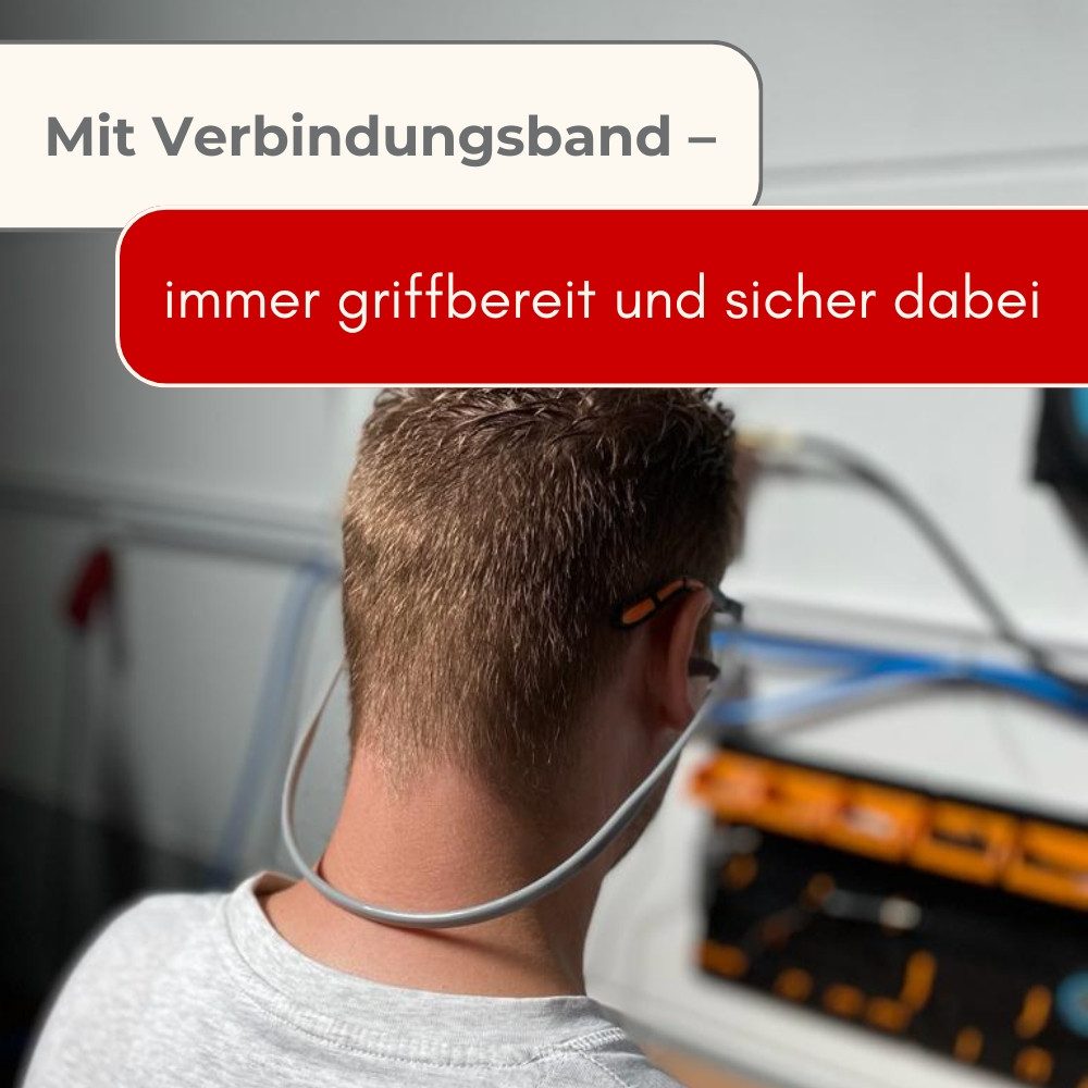 GarPet Bügelgehörschutz Bügelgehörschutz Gehörschutz Arbeit Silikon Gehörschutzstöpsel Bügel