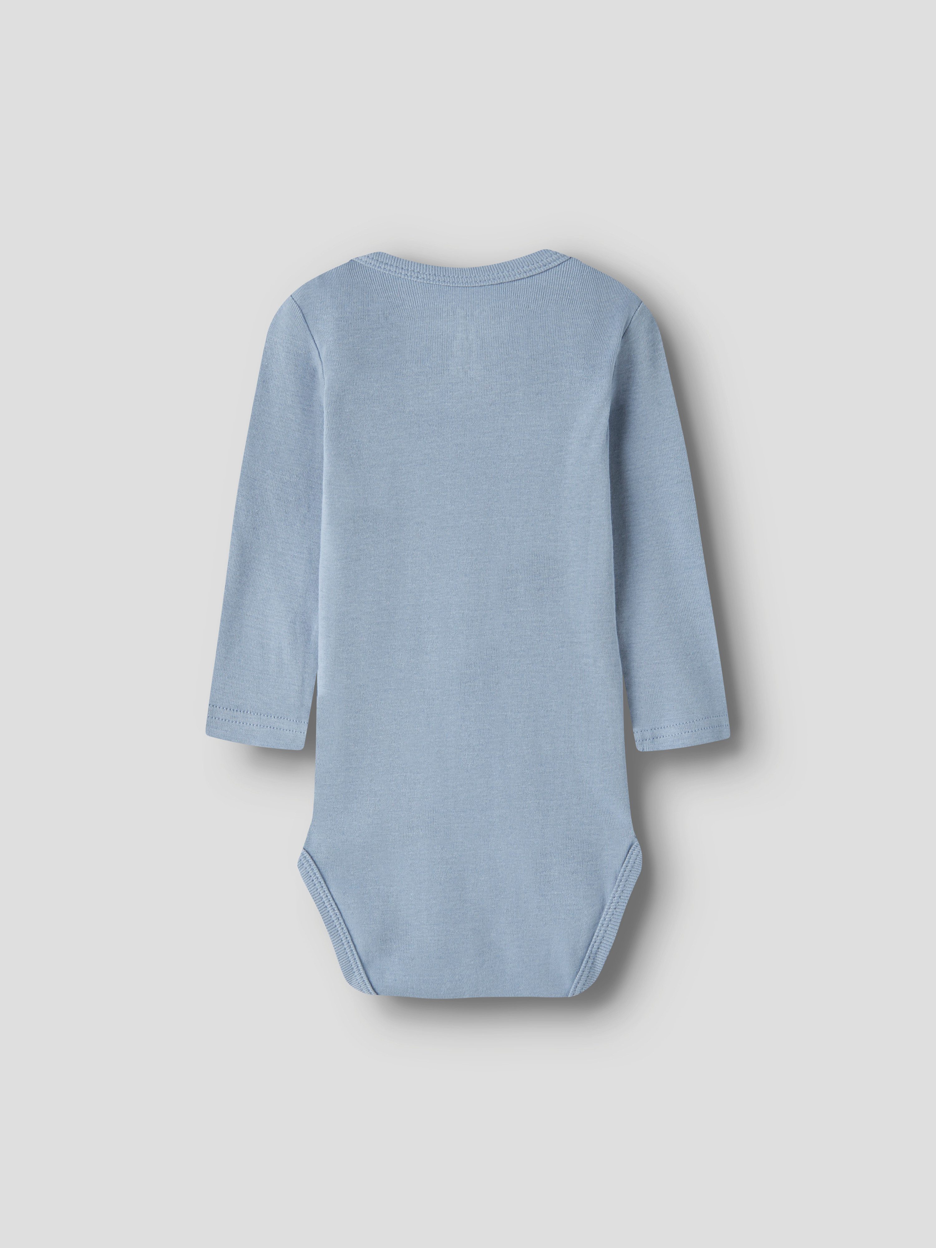 Name It Langarmbody NBMBODY 3P LS CAR NOOS (Packung, 3-tlg) Baumwolle