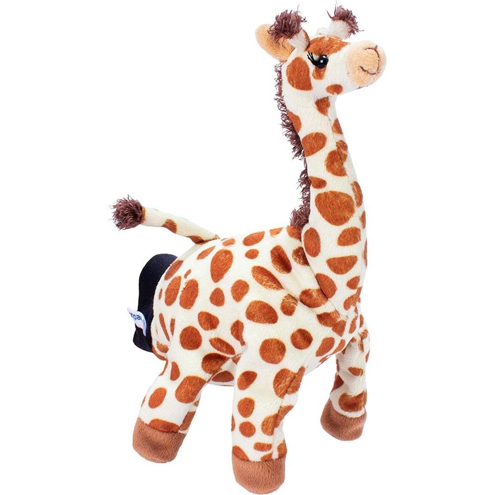 beleduc Handpuppe Giraffe, Handfigur Puppentheater Plüschtier Stofftier