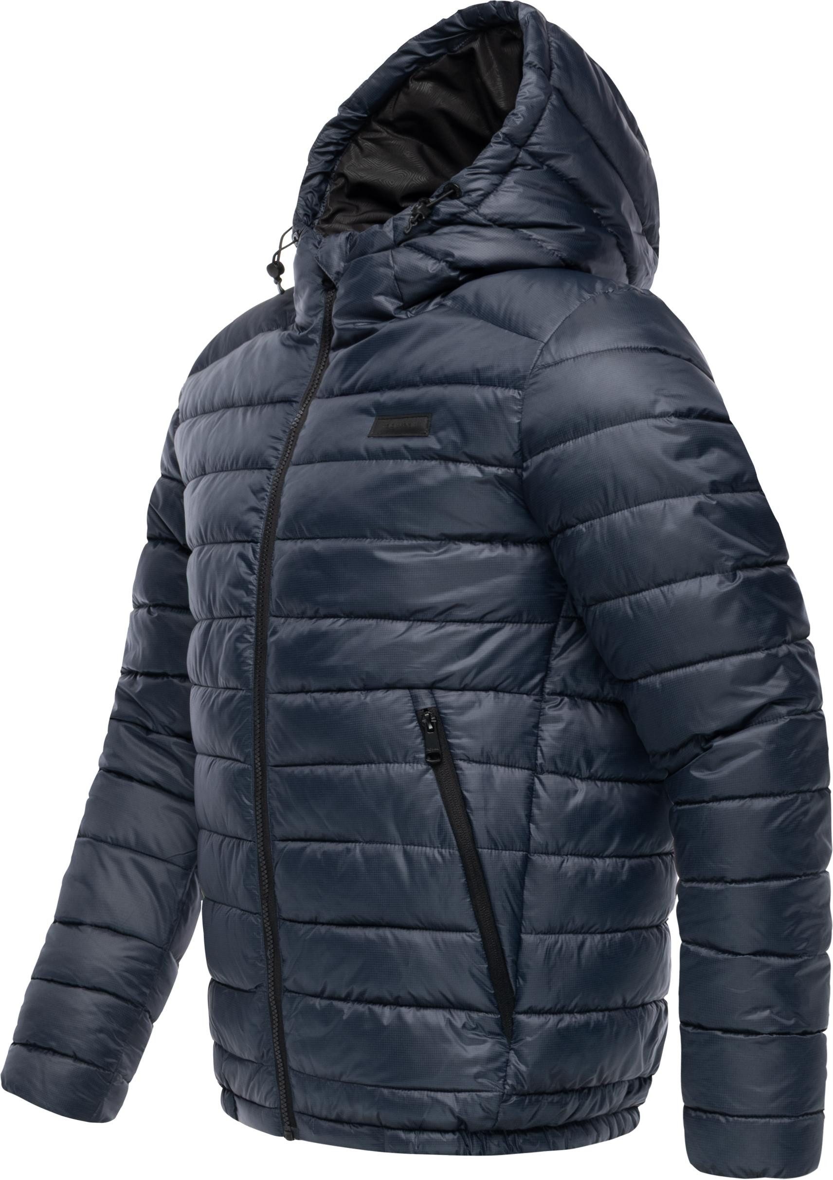 Ragwear Steppjacke Vellos YOUMODO Gesteppte Winterjacke mit verstellbarer Kapuze