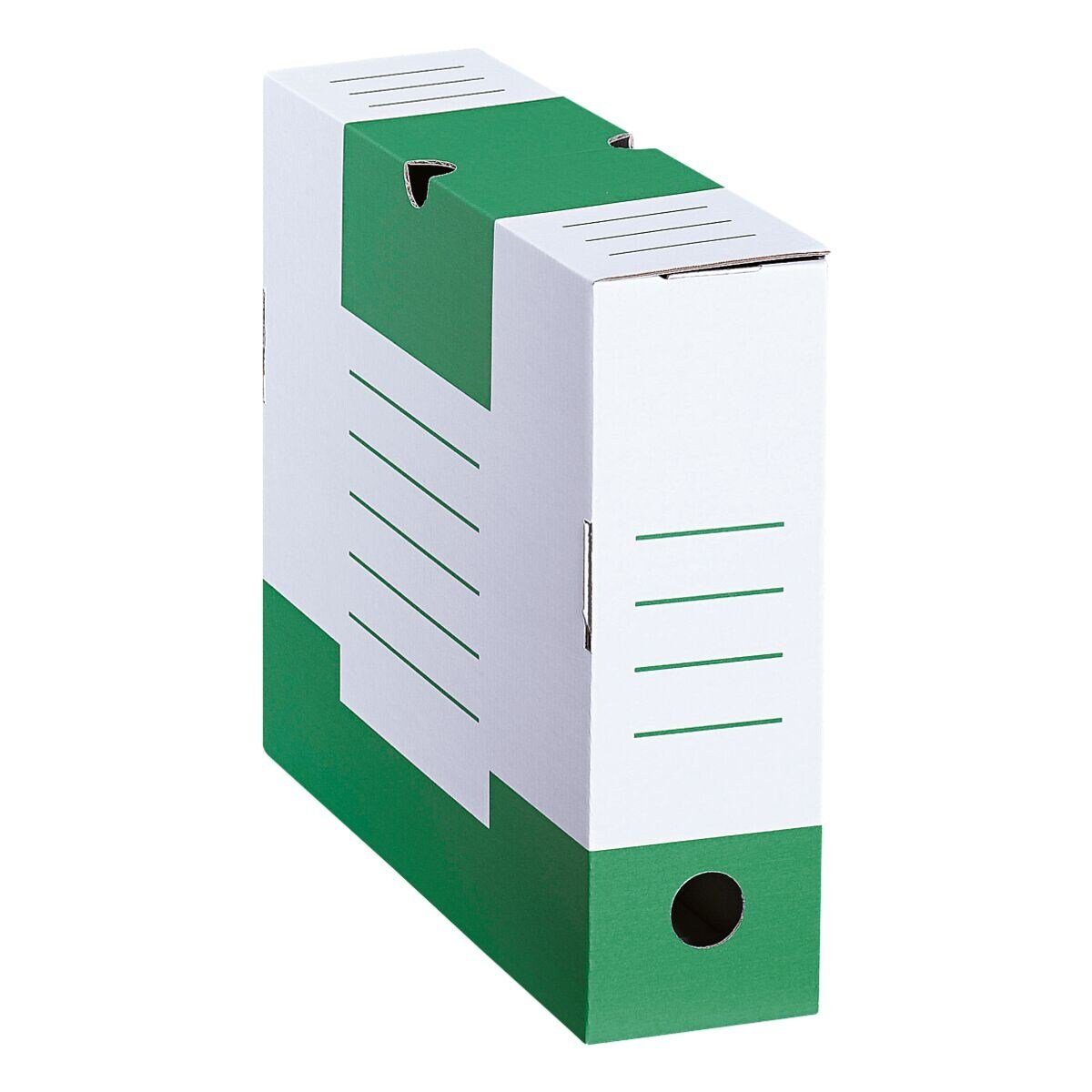Thumbnail - Cartonia Archivcontainer Color (10 St), Archivschachtel mit Beschriftungsfeldern