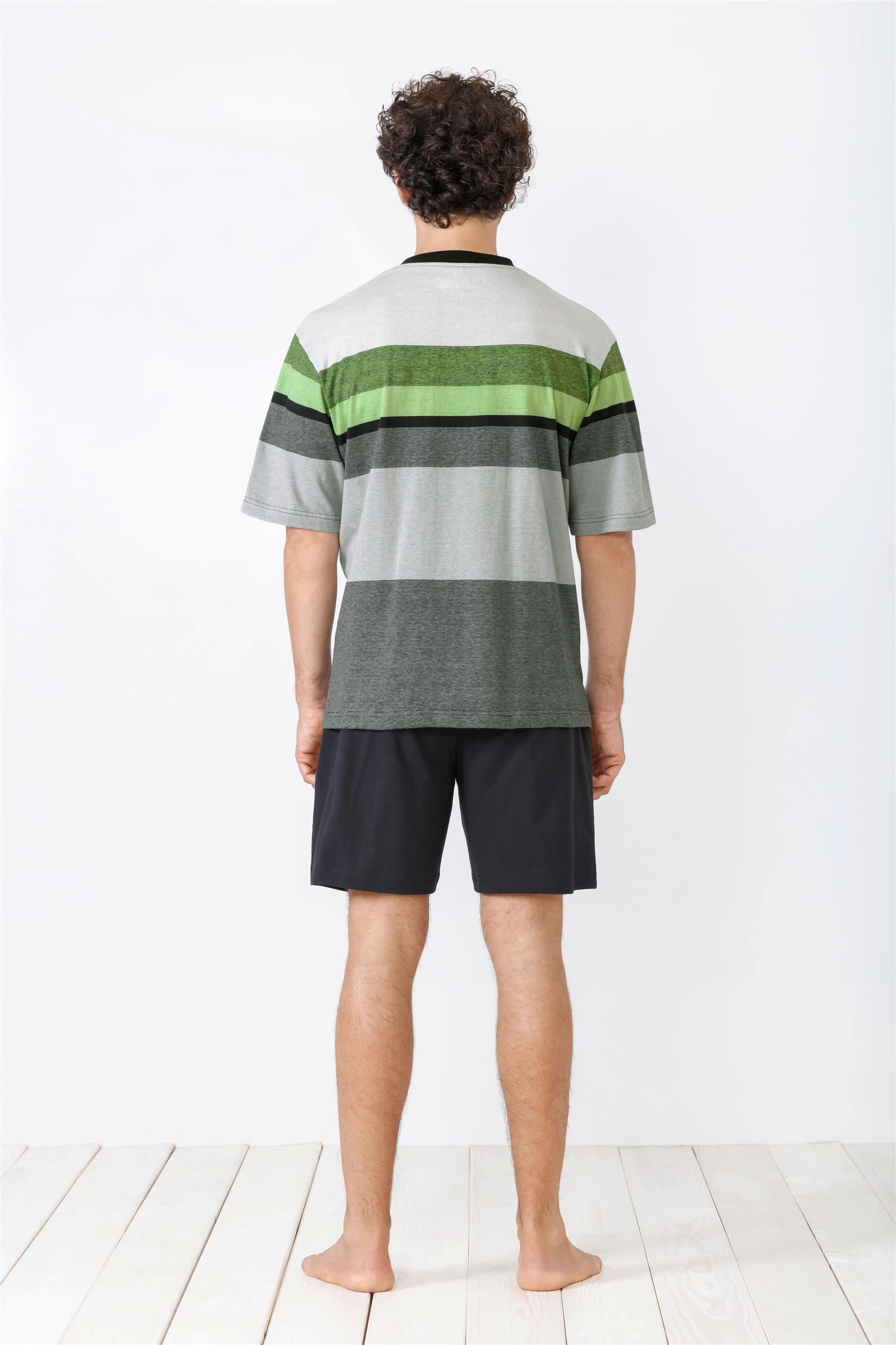 Hajo Schlafanzug Herren Shorty, Klima-Light günstig online kaufen