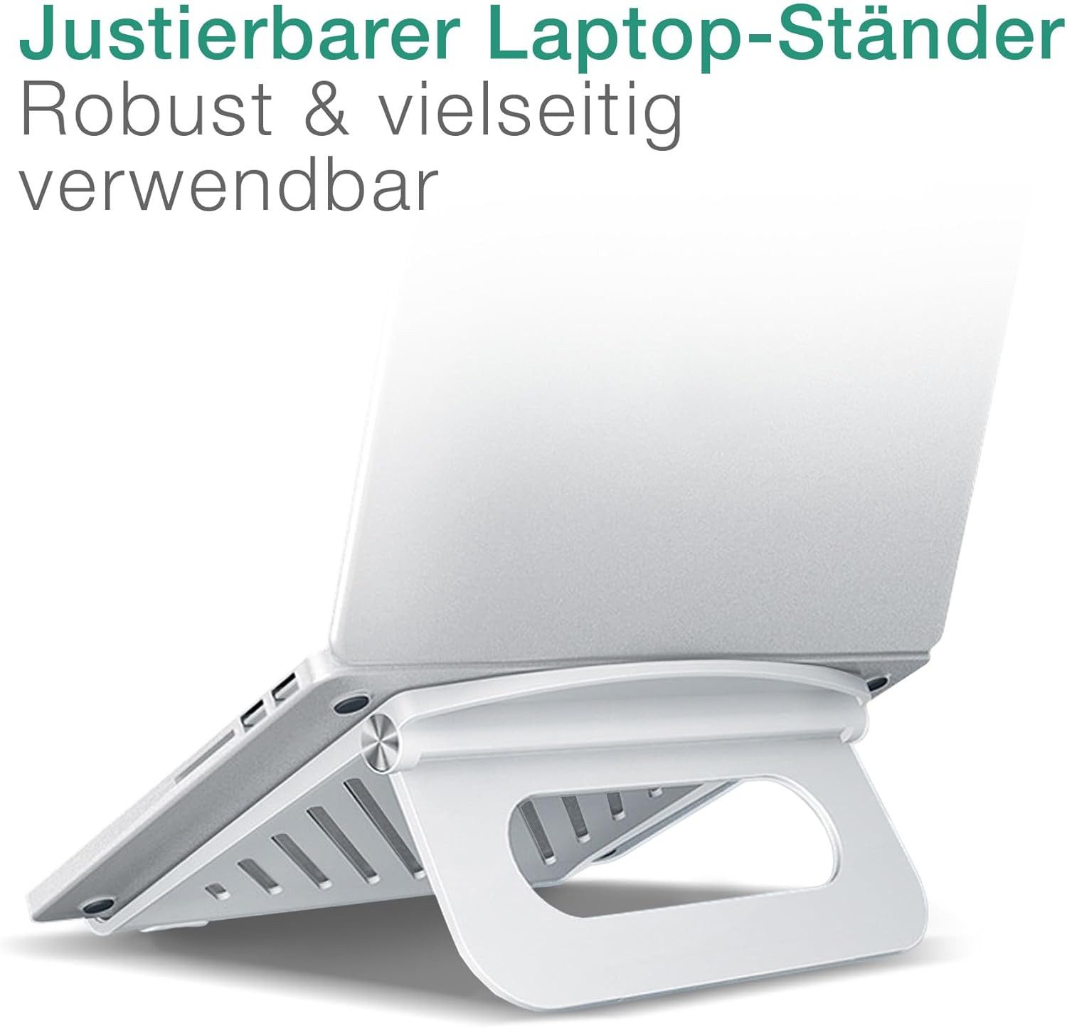 FELIXLEO Laptopschloss Laptopunterlage Knietablett Kühler, Laptophalter Ständer bis 17 Zoll