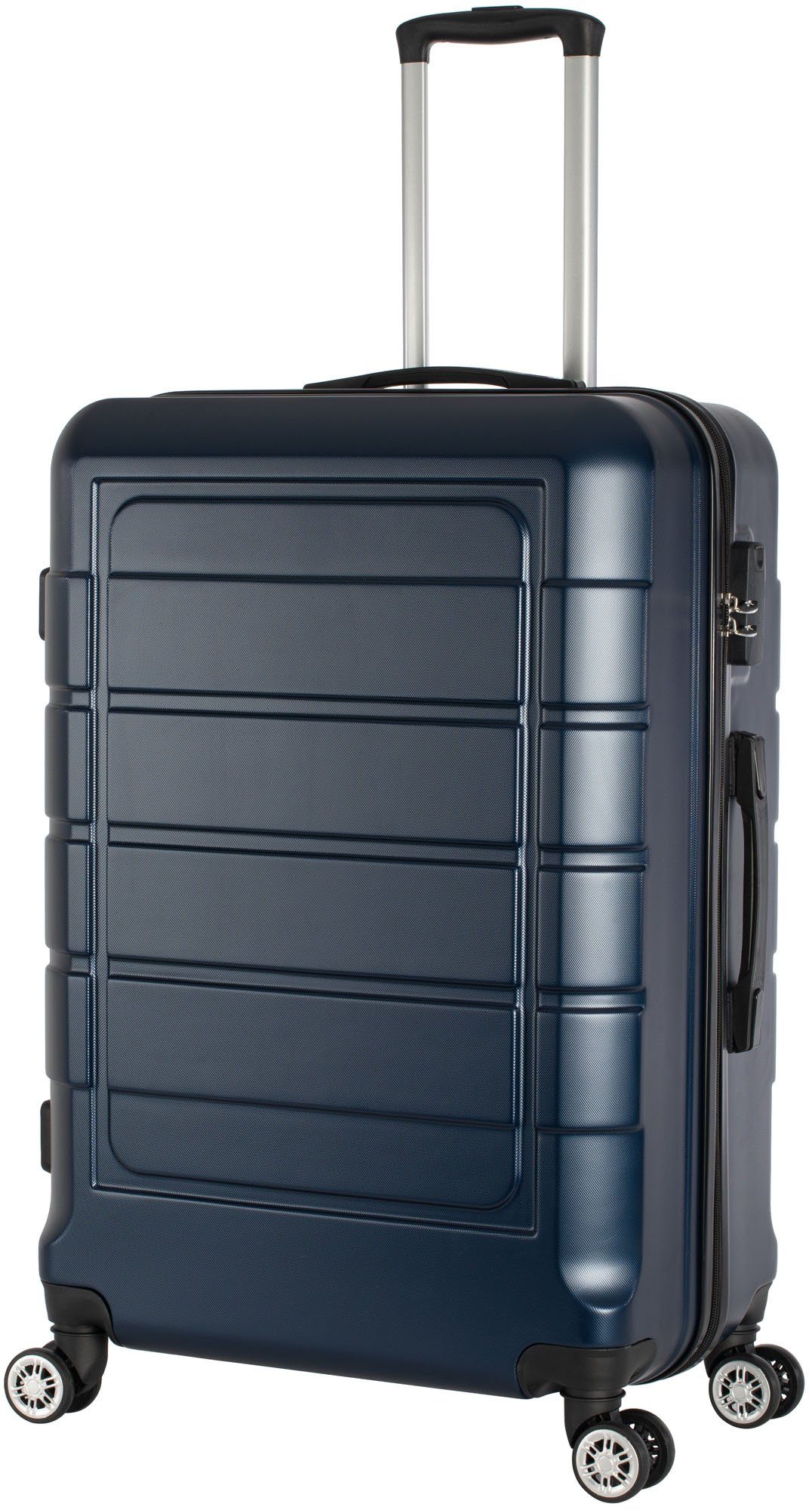 Cahoon Hartschalen-Trolley Hartschalenkoffer Trolley Koffer 4-Rollen Reisek günstig online kaufen